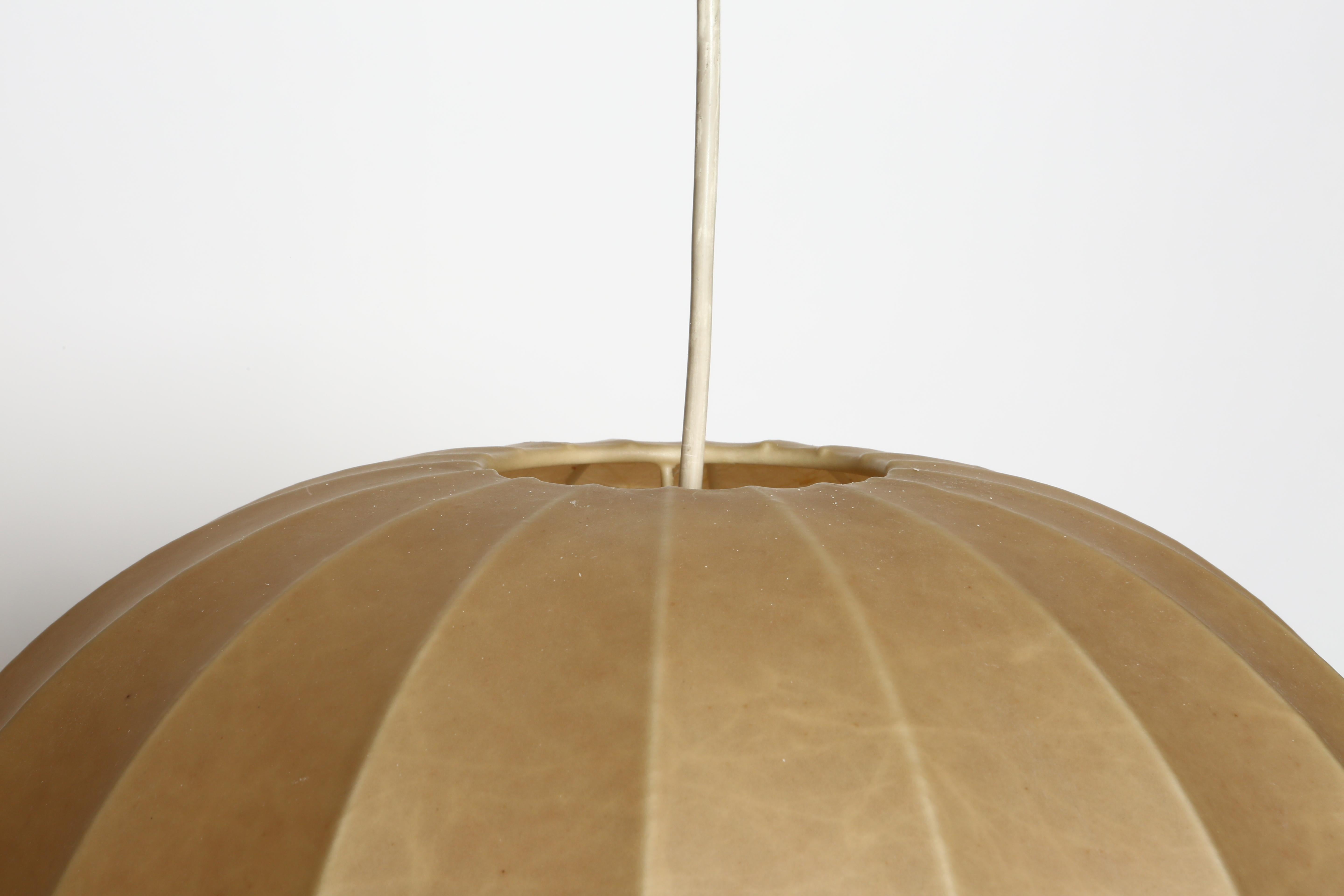 Achille Castiglioni cocoon suspension light for Flos, attributed Italy 1960s en vente 3