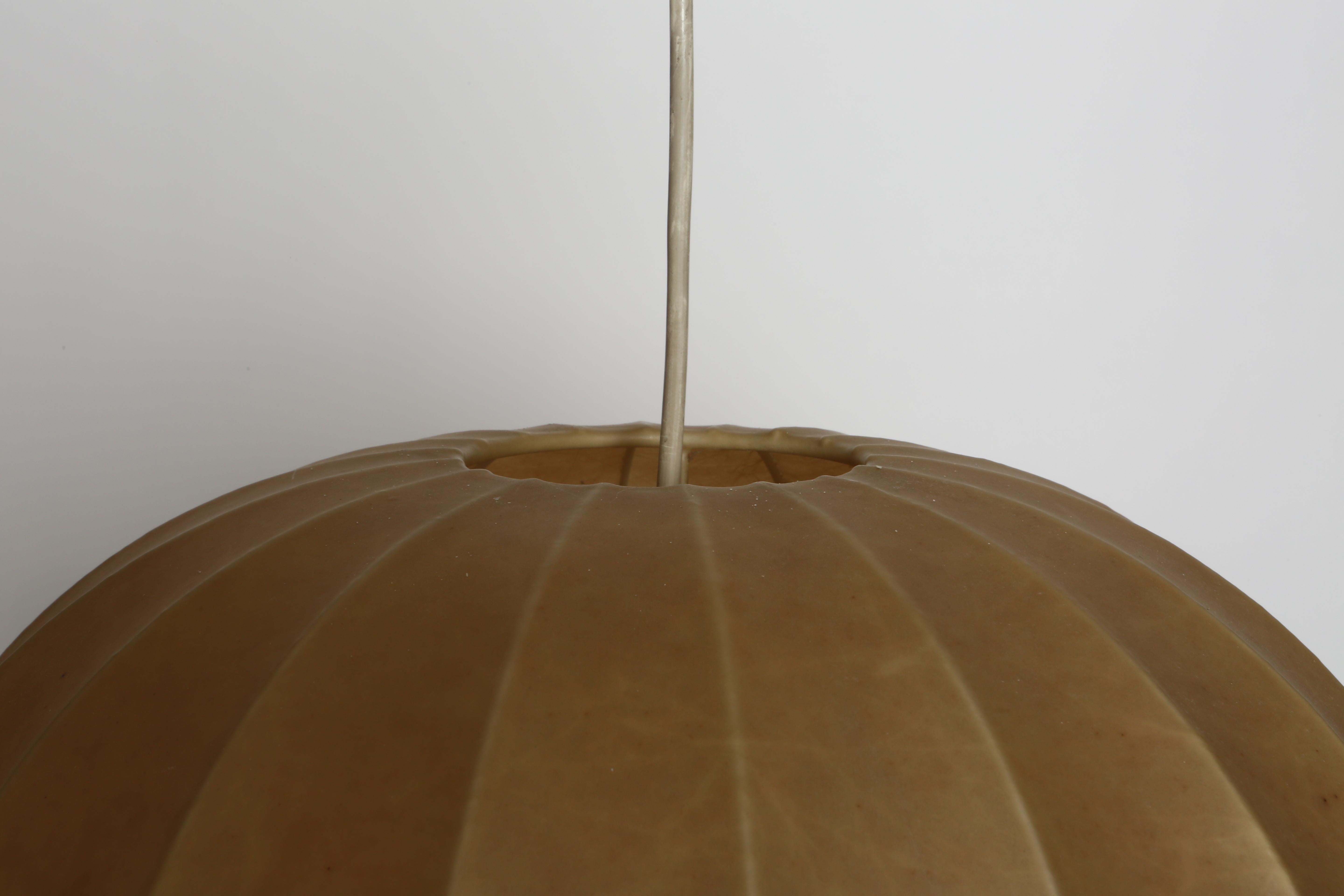Achille Castiglioni cocoon suspension light for Flos, attributed Italy 1960s en vente 7