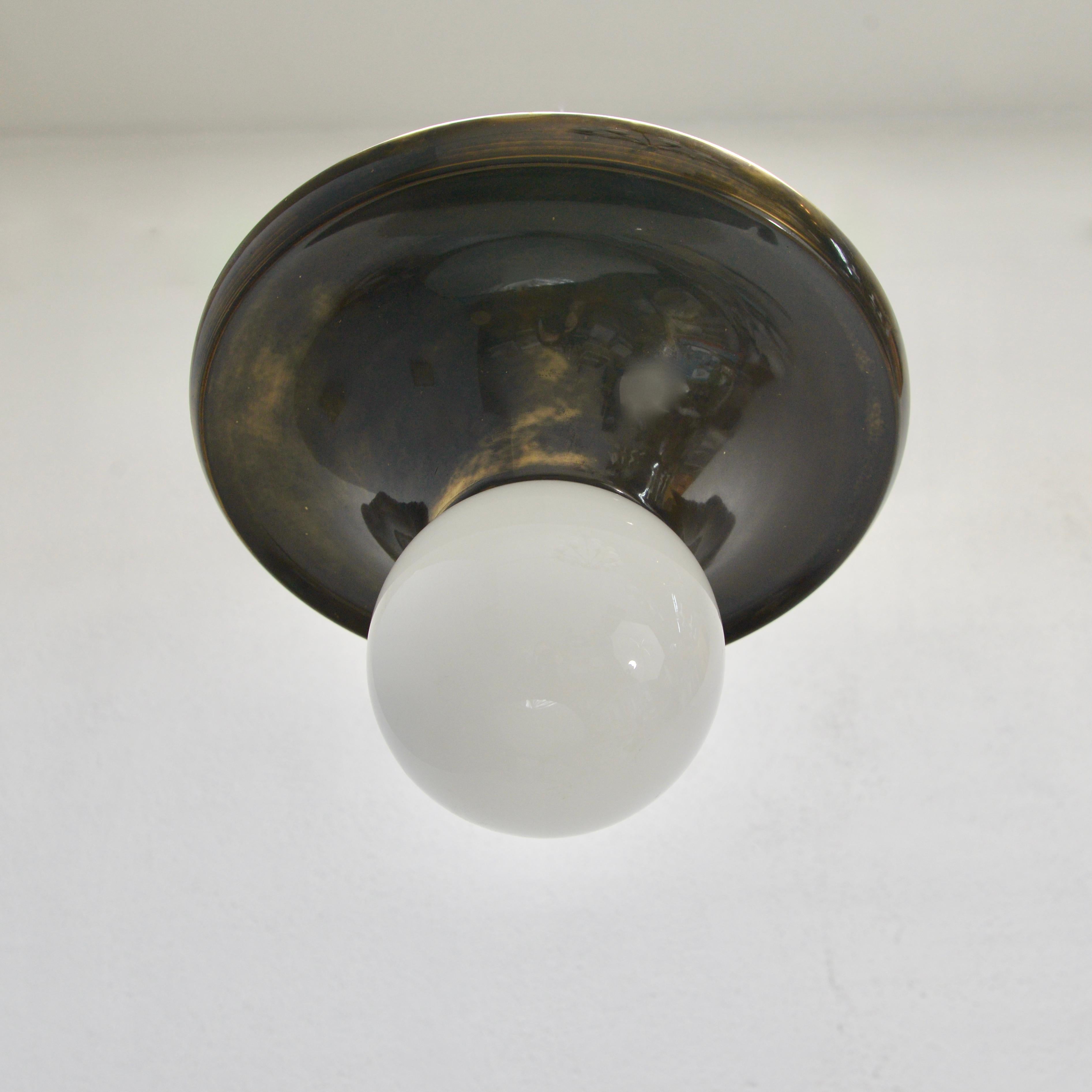 Italian Light Ball Lamp by: Achille & Pier Giacomo Castiglioni For Sale