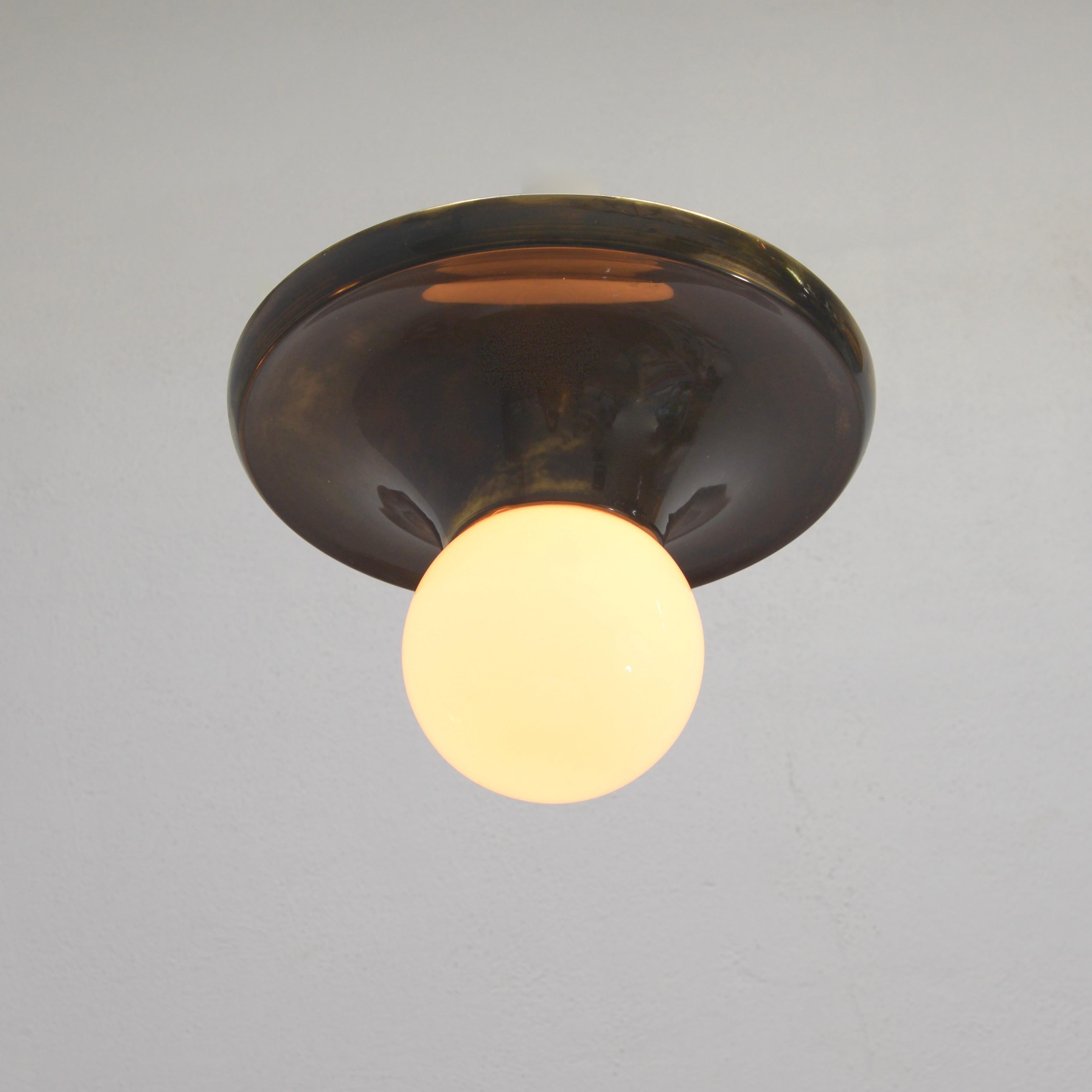 Light Ball Lamp by: Achille & Pier Giacomo Castiglioni In Good Condition For Sale In Los Angeles, CA