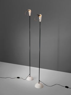 Achille Castiglioni for Flos Set of Two 'Bip-Bip' Floor Lamps