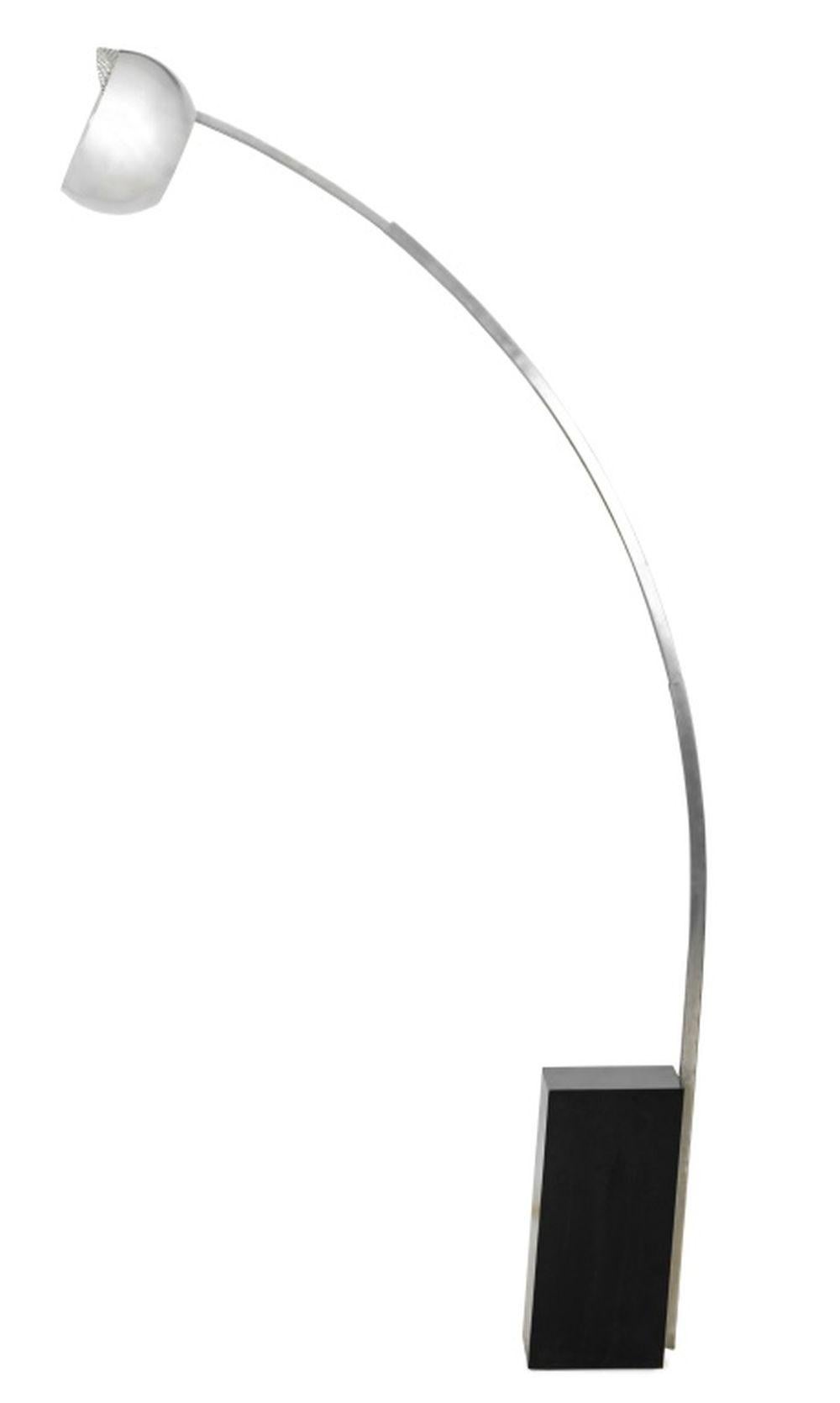 20th Century Achille Castiglioni for Flos Style Arc Floor Lamp For Sale
