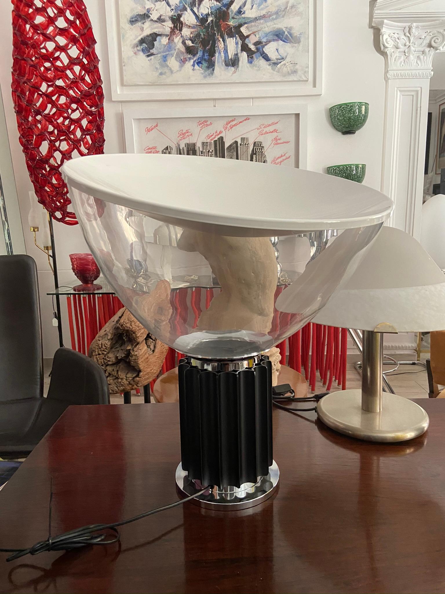 Late 20th Century Achille Castiglioni for Flos Taccia Table Lamp, Italy, 1990s