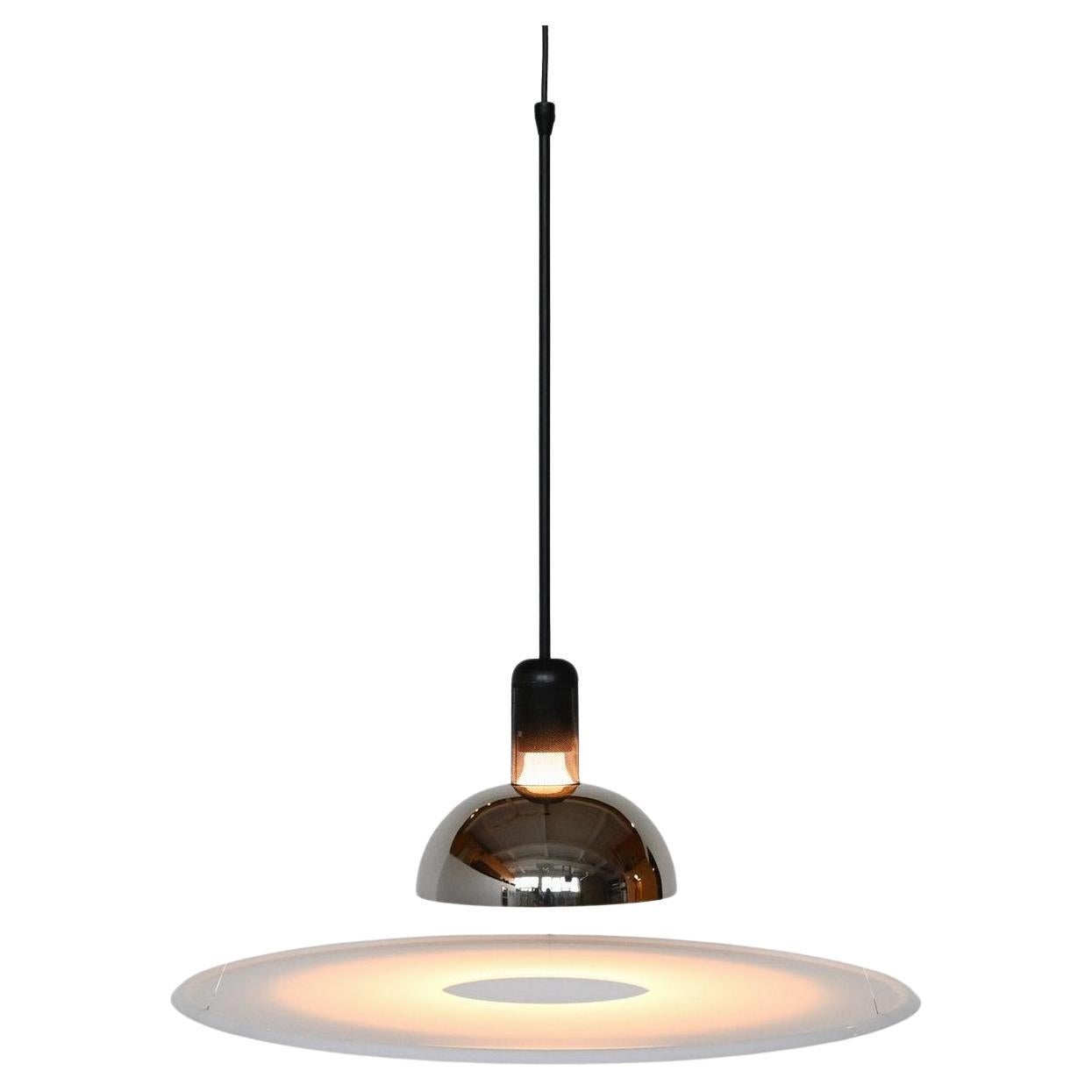 Achille Castiglioni “Frisbi 850” pendant lamp Flos Italy 1978