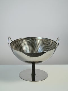 Achille Castiglioni Fruit Bowl with Strainer Designed for Alessi, Italy