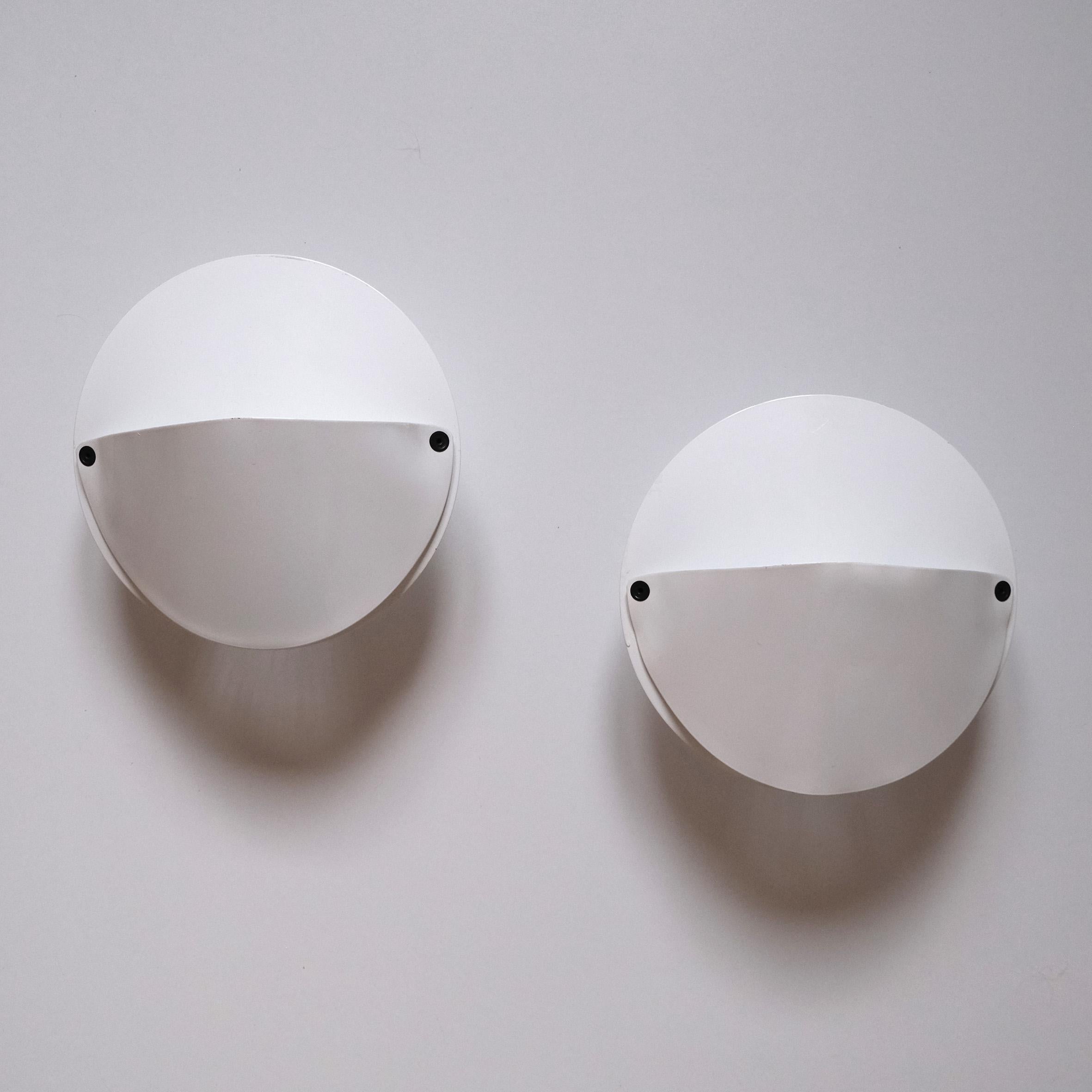 Achille Castiglioni, Giovi, Wandleuchten-Paar, Flos, 1982 (Lackiert) im Angebot