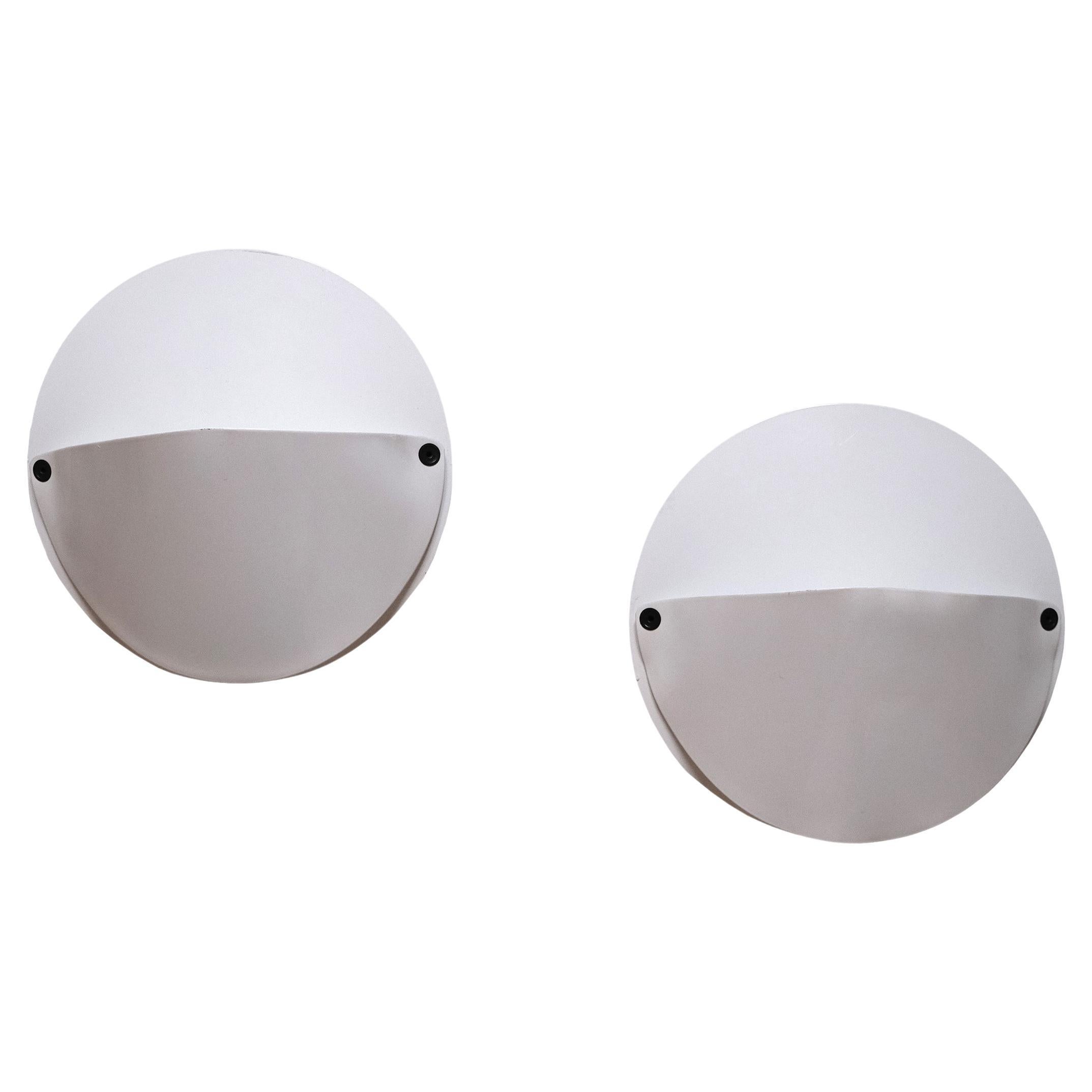Achille Castiglioni, Giovi, Pair of Wall Lights, Flos, 1982