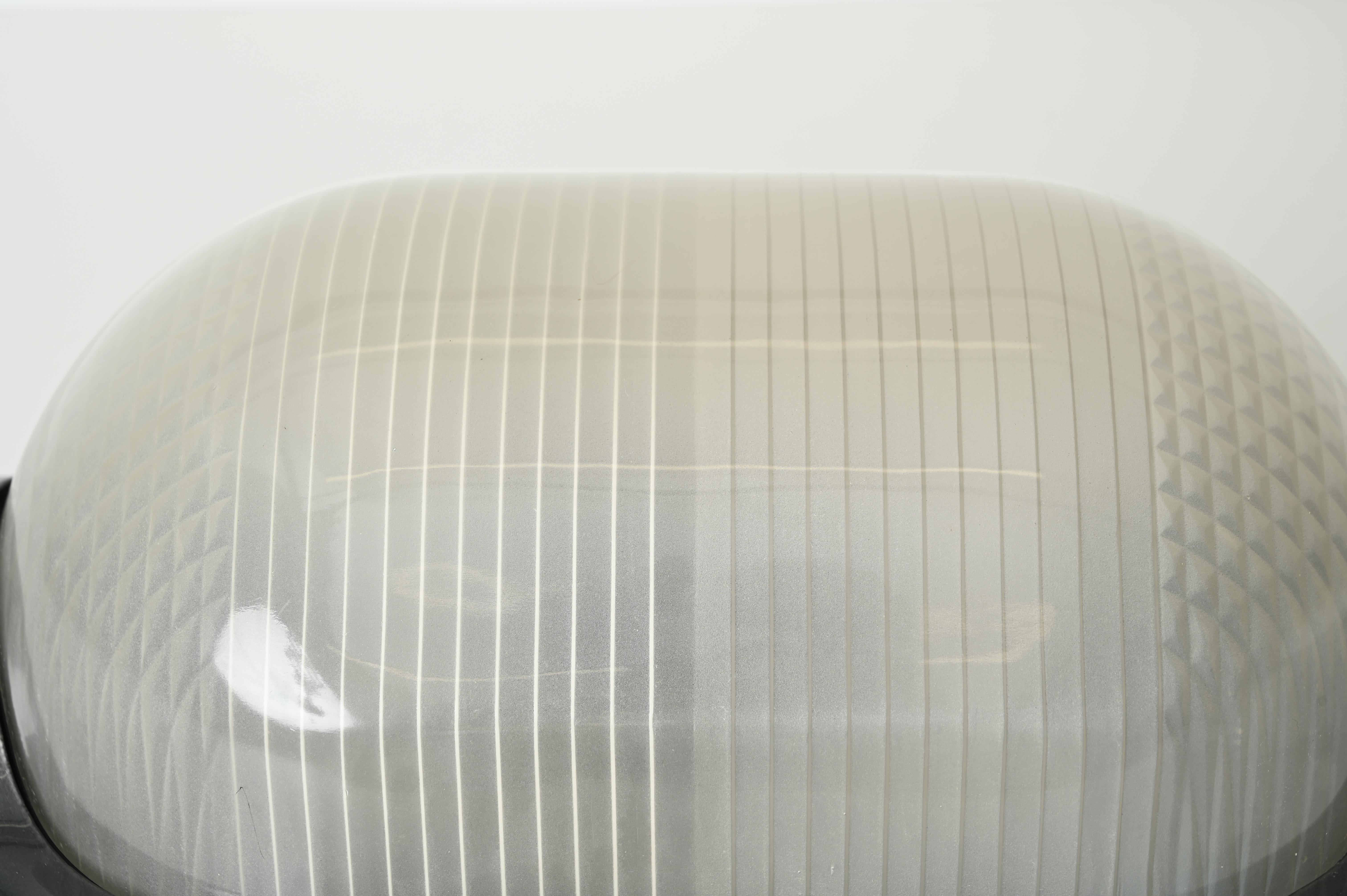 Lampe murale, plafonnier ou lampe de bureau « Noce » grise Achille Castiglioni par Flos, Italie, années 1960 en vente 2