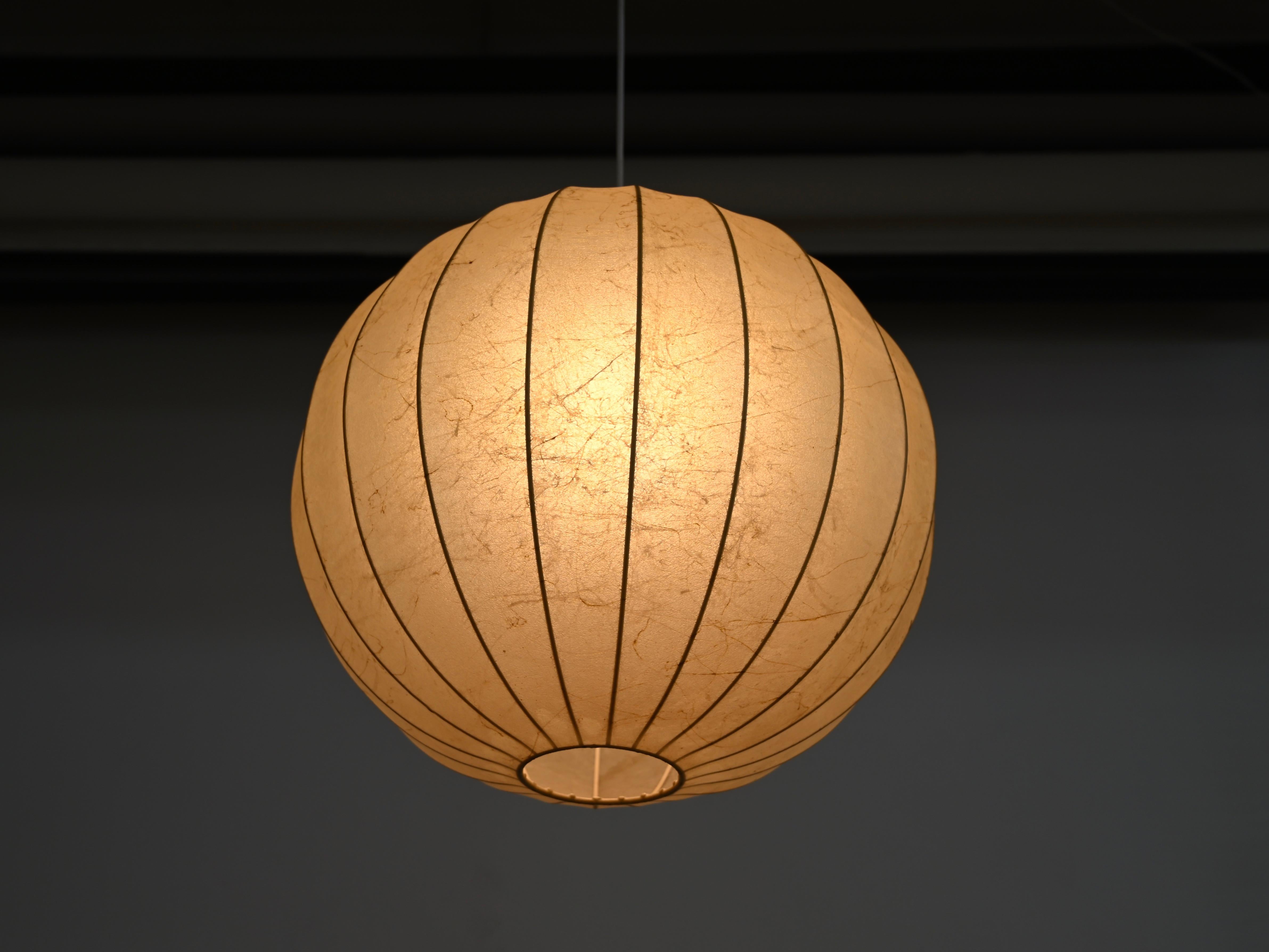 Achille Castiglioni Gran Lámpara Colgante Redonda 