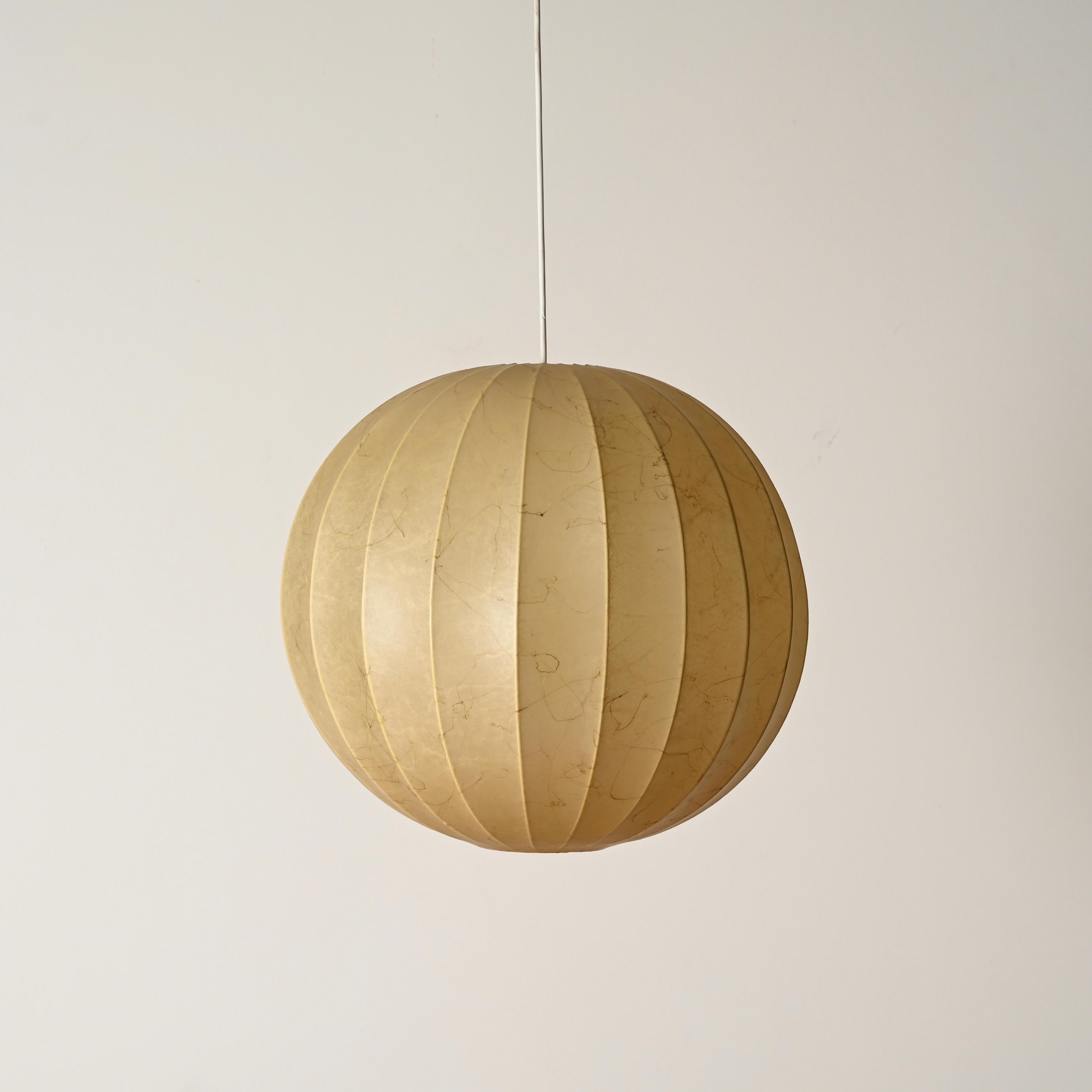 Achille Castiglioni Gran Lámpara Colgante Redonda 