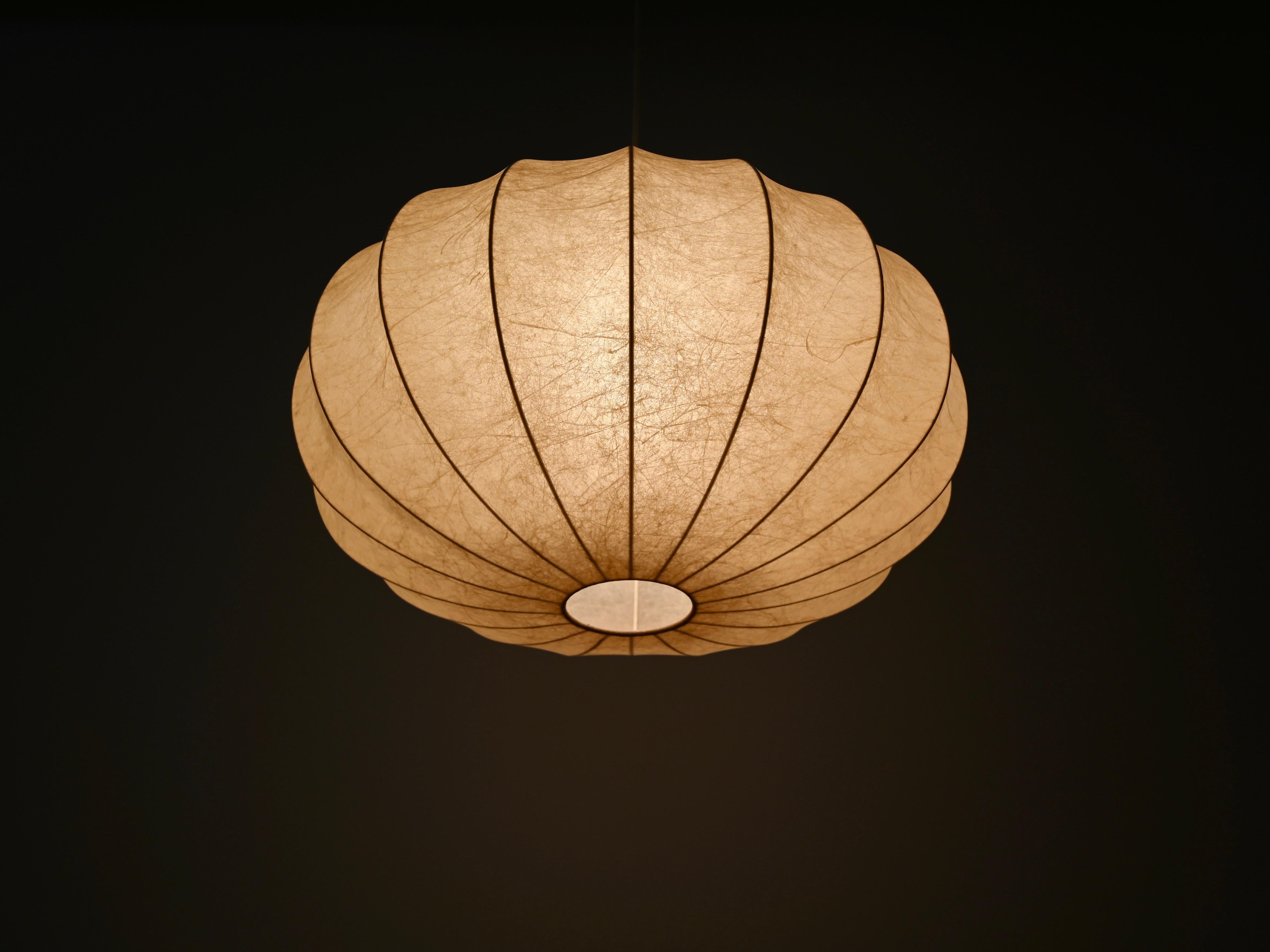 Italian Achille Castiglioni Large Mid-Century Beige 