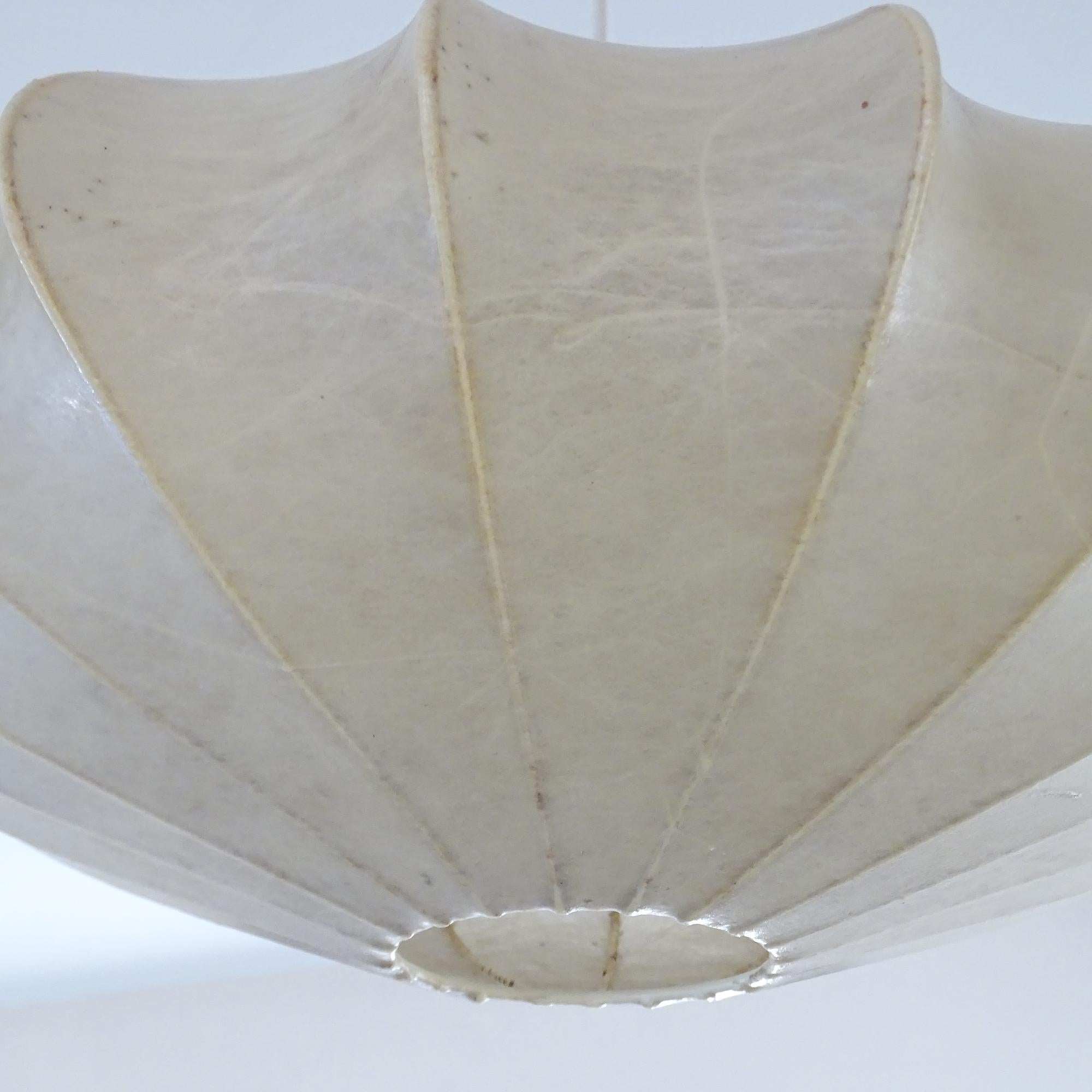 Achille Castiglioni Losange Cocoon Chandelier Pendant Lamp, Midcentury Design For Sale 6