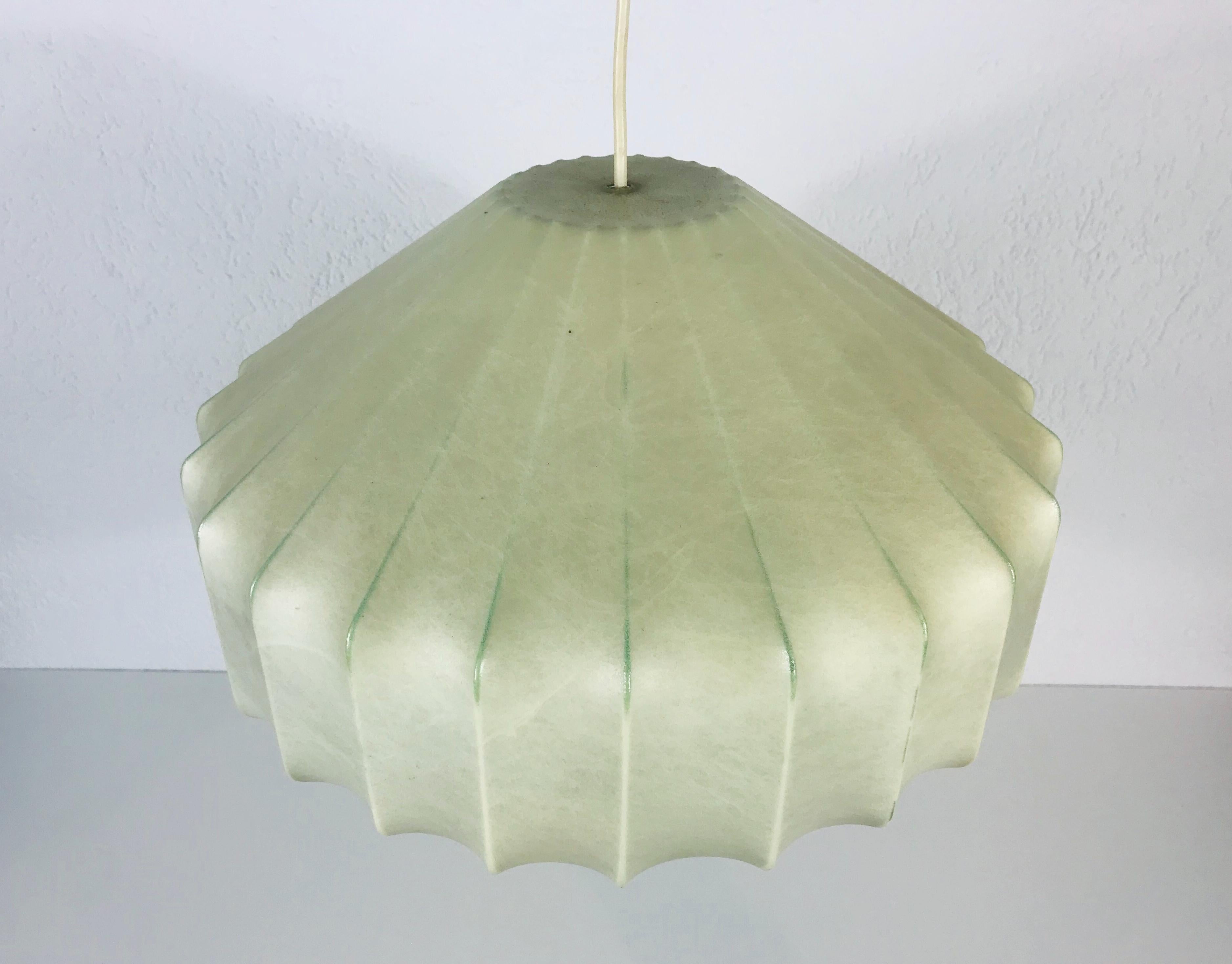 Achille Castiglioni Losange Cocoon Pendant Lamp, 1960s, Italy 3