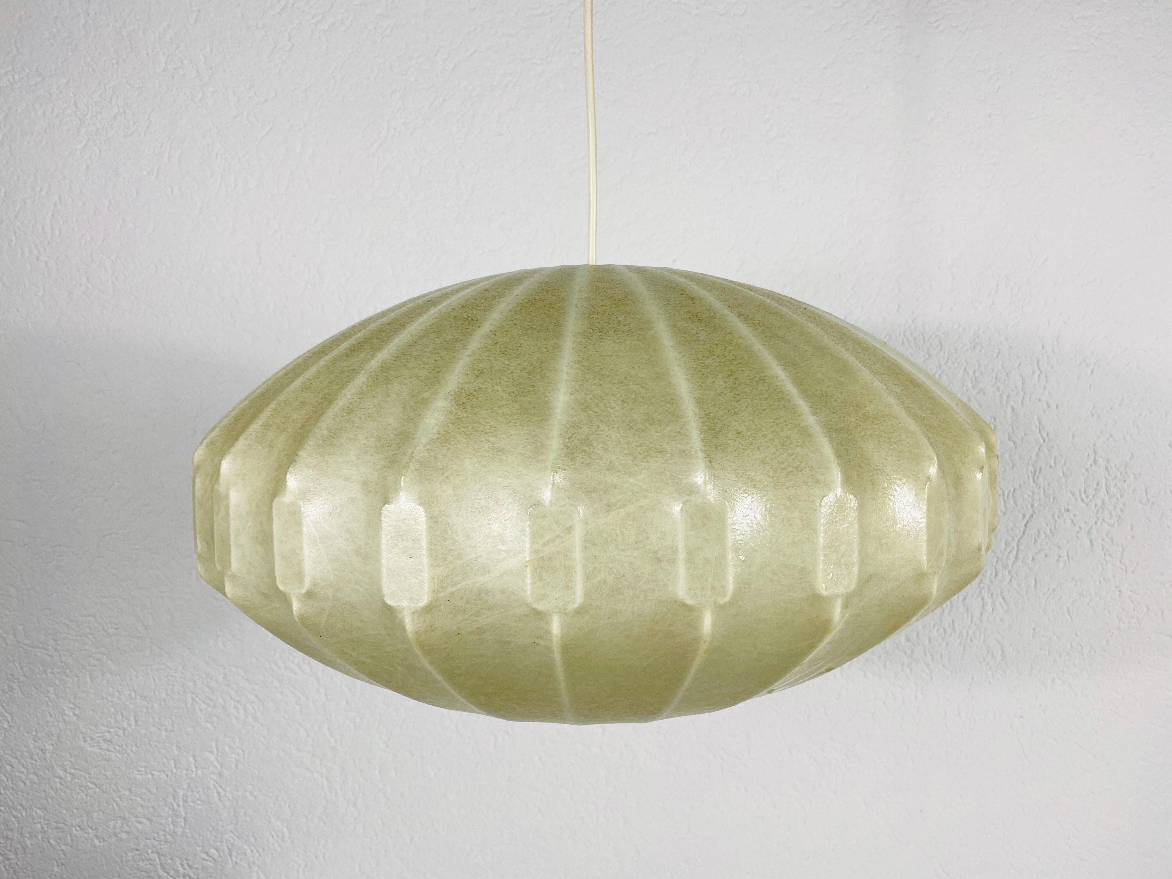 Mid-20th Century Achille Castiglioni Losange Cocoon Pendant Lamp, 1960s, Italy