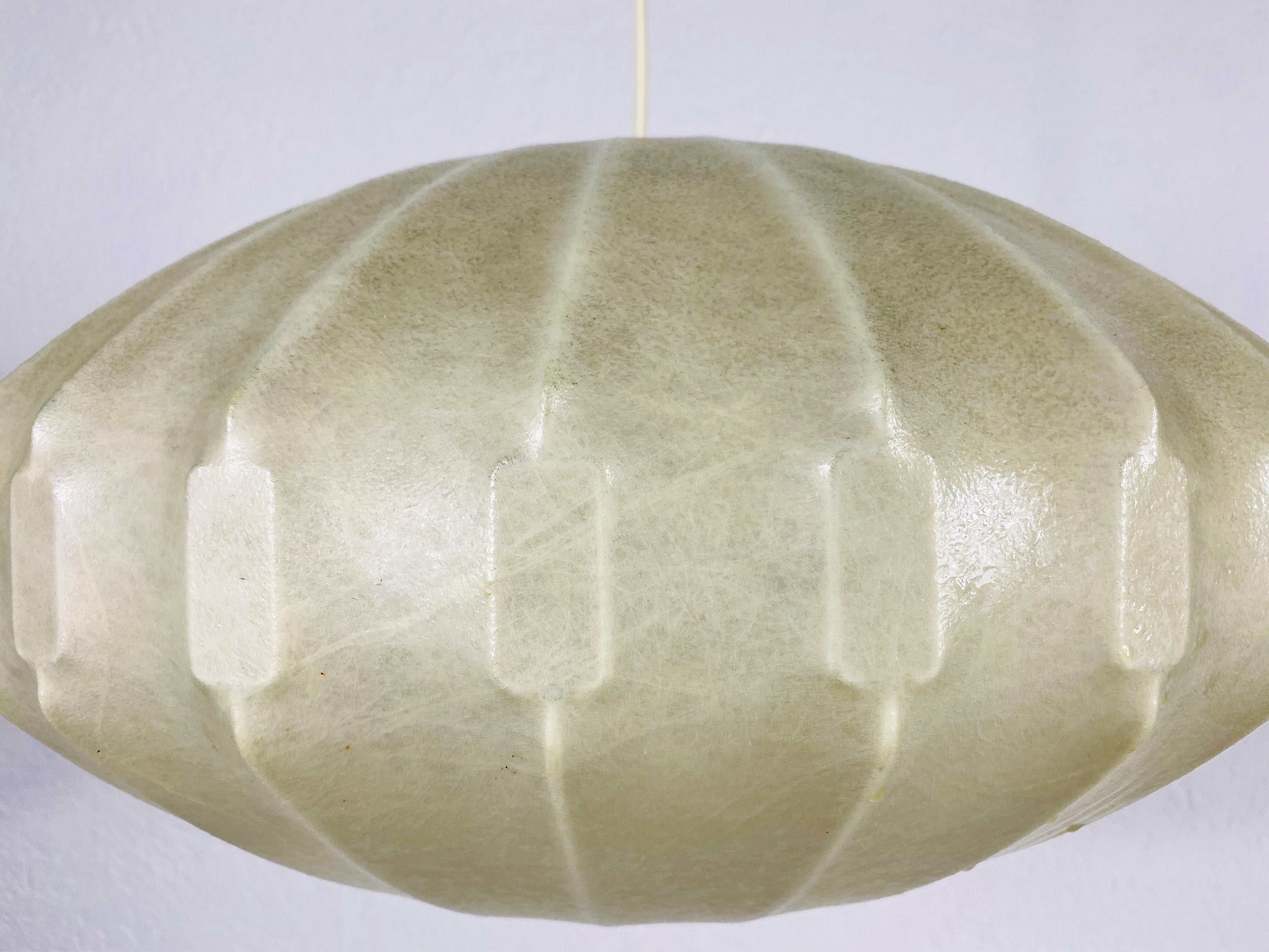 Resin Achille Castiglioni Losange Cocoon Pendant Lamp, 1960s, Italy