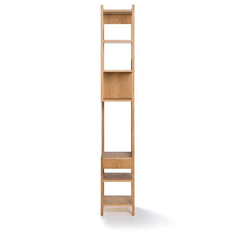 Holzregalschrank „Lungangolo“ von Achille Castiglioni (Moderne der Mitte des Jahrhunderts) im Angebot