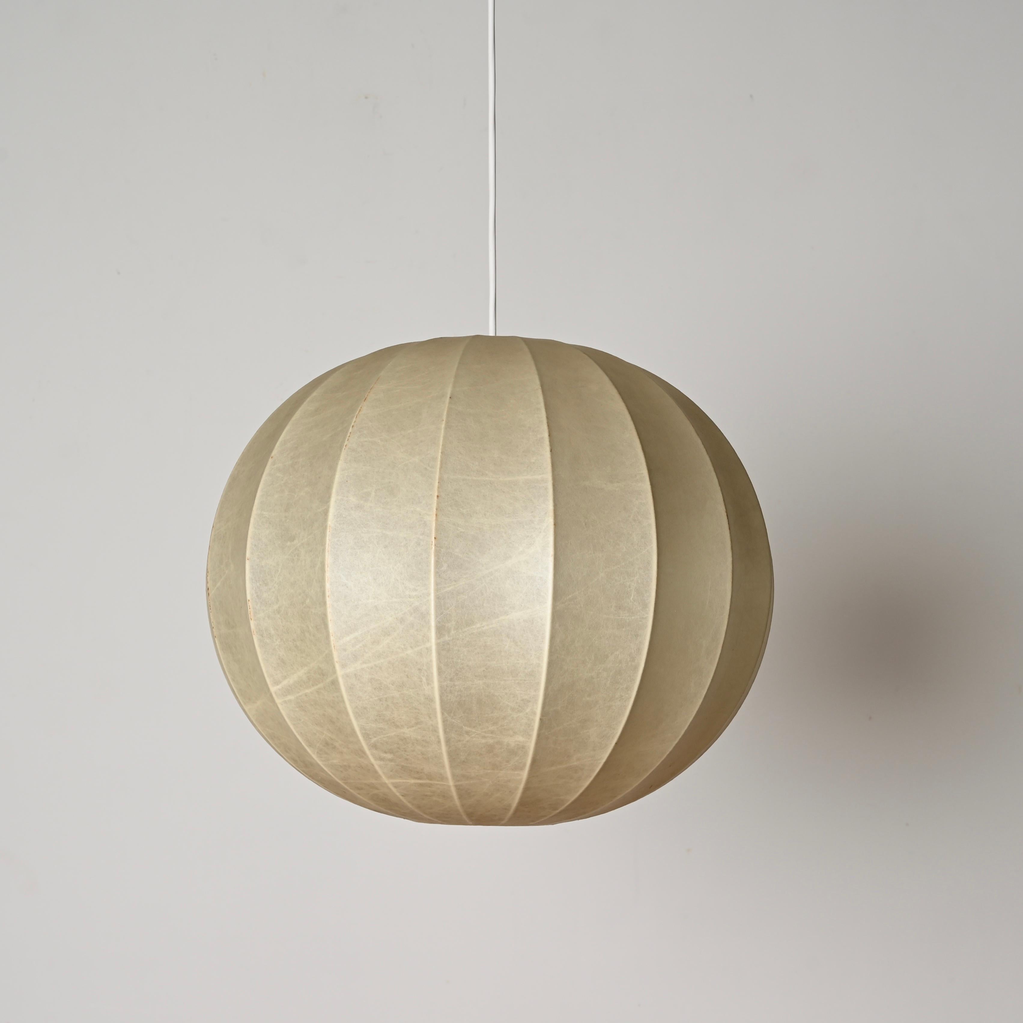 Achille Castiglioni Mid-Century Beige Round 