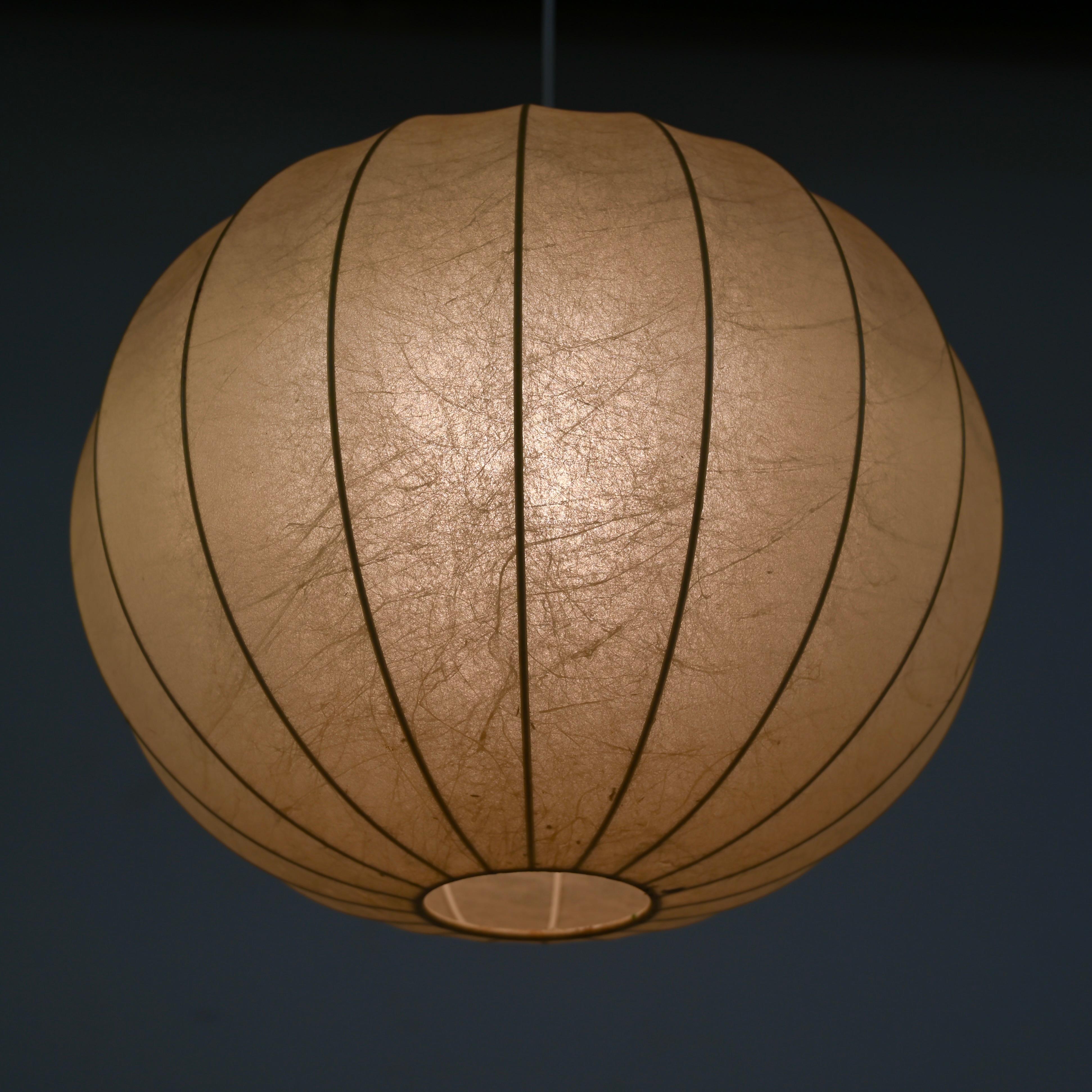 Achille Castiglioni Mid-Century Beige Round 