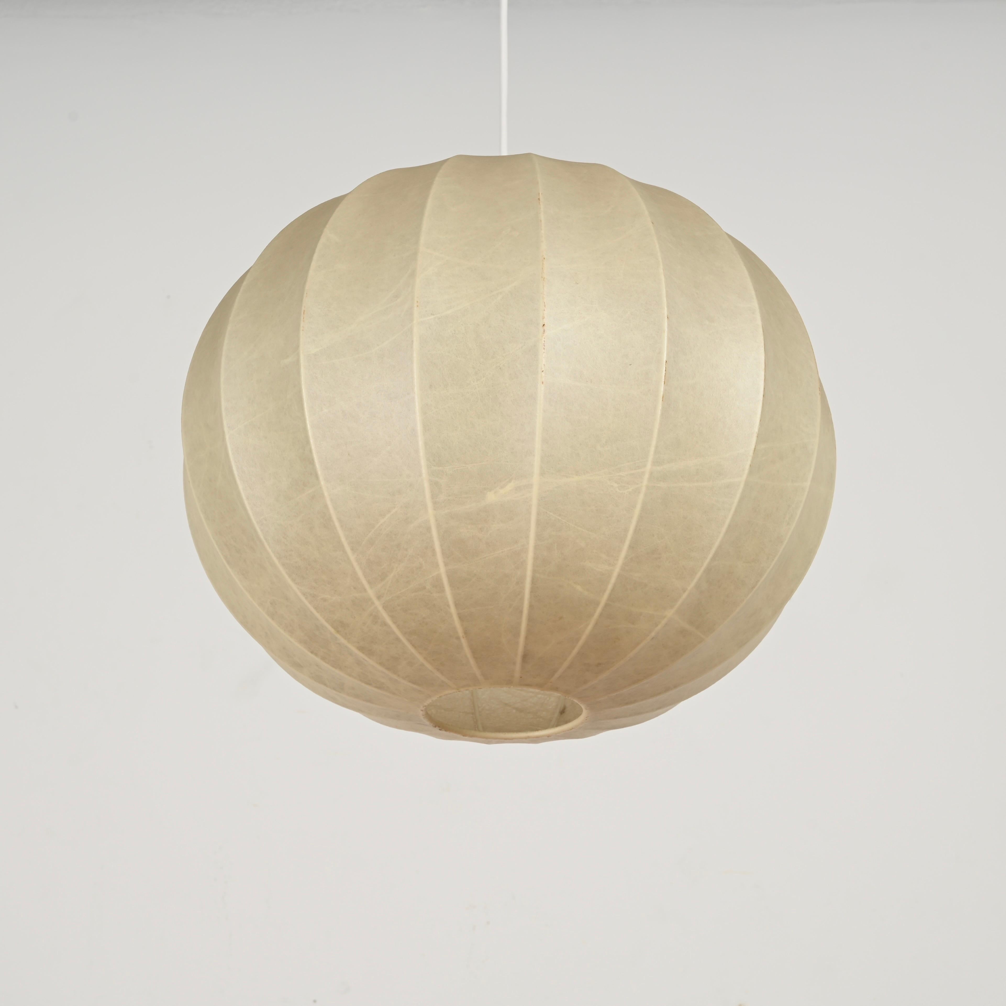 Achille Castiglioni Mid-Century Beige Round 