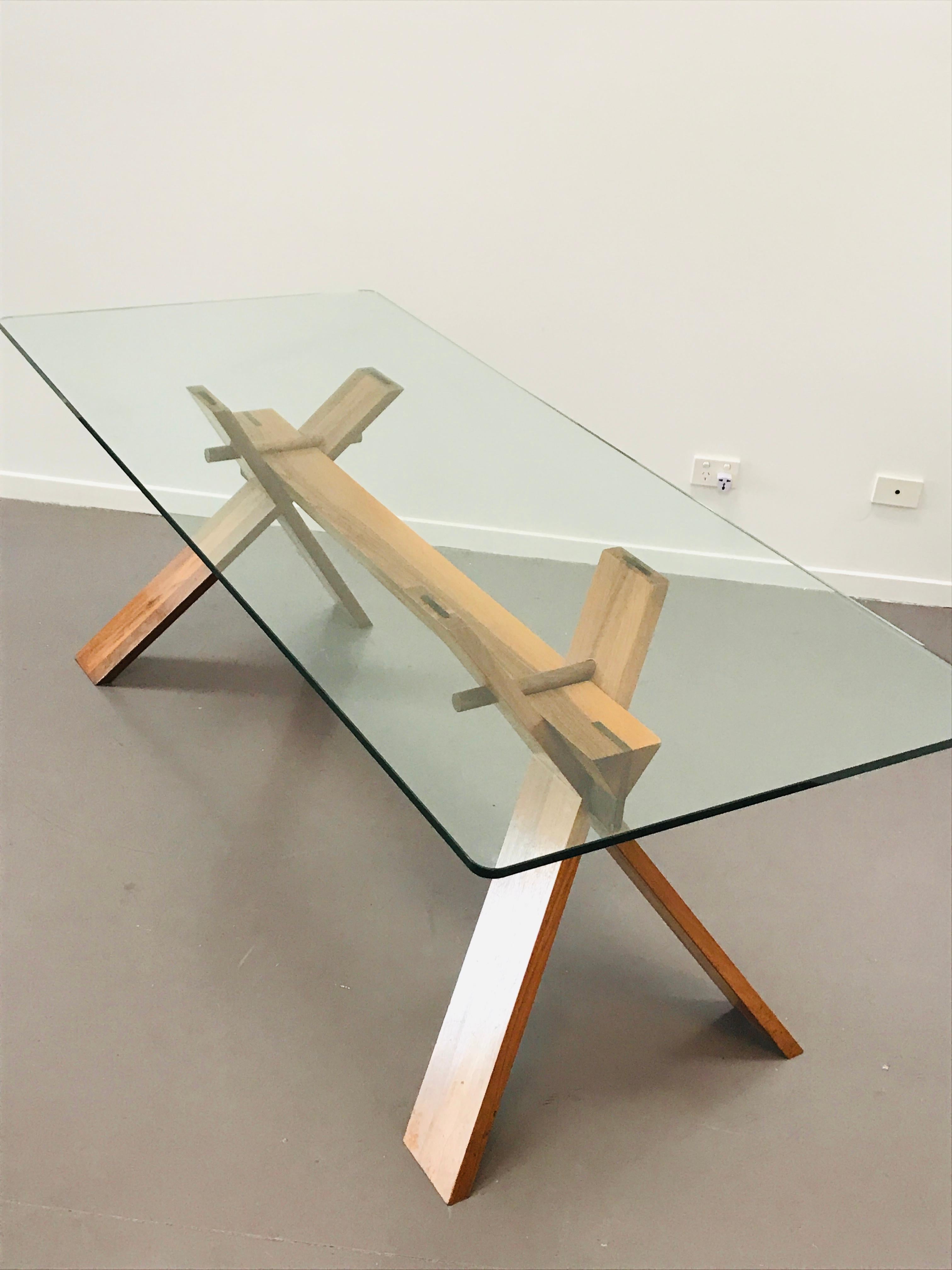 Piana Table Designed by Alfredo Simonit & Giorgio del Piero for Bross 4