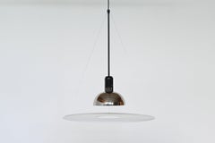 Achille Castiglioni Model Frisbi 850 Pendant Lamp Flos, Italy, 1978