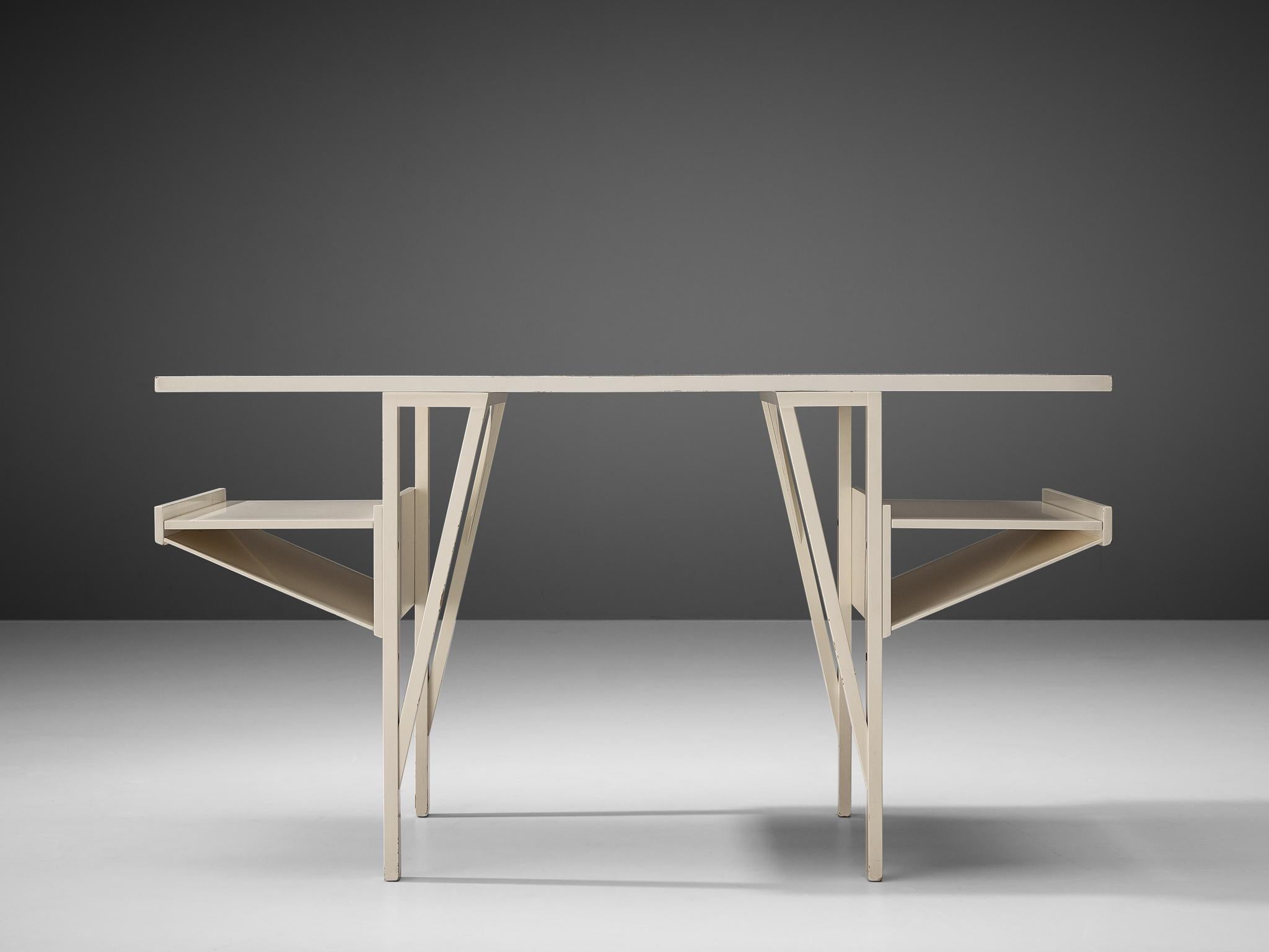 Italian Achille Castiglioni & Paolo Ferrari Desk 'Quark' in Wood