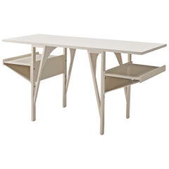 Scrivania 'Quark' in Wood di Achille Castiglioni e Paolo Ferrari
