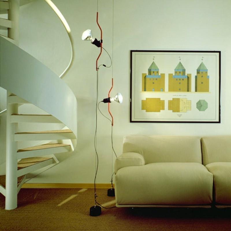 Italian Achille Castiglioni  & Pio Manzu for Flos 