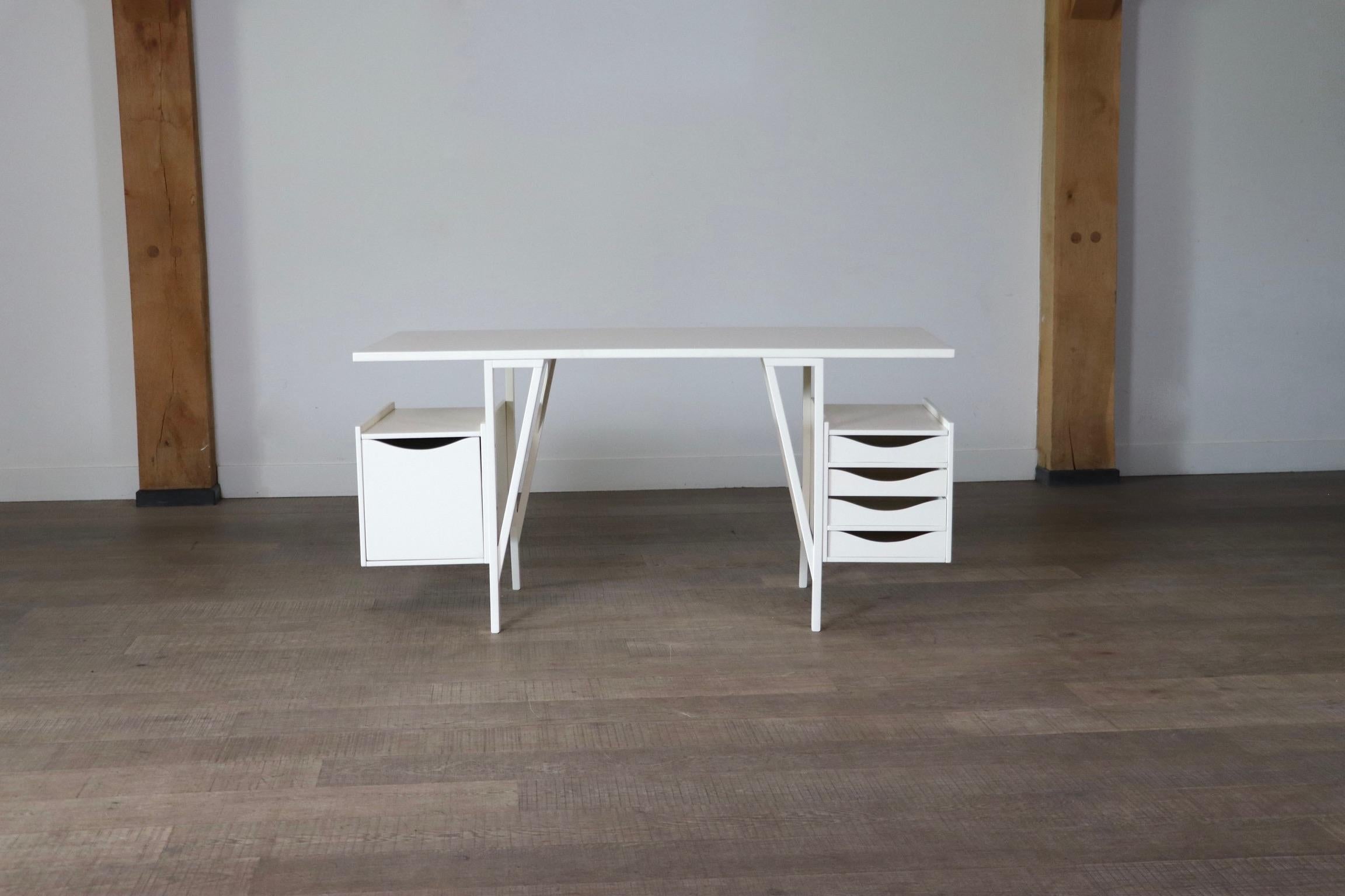 Achille Castiglioni Scrivania Quark BBB Bonacina, Italia, 1982 5