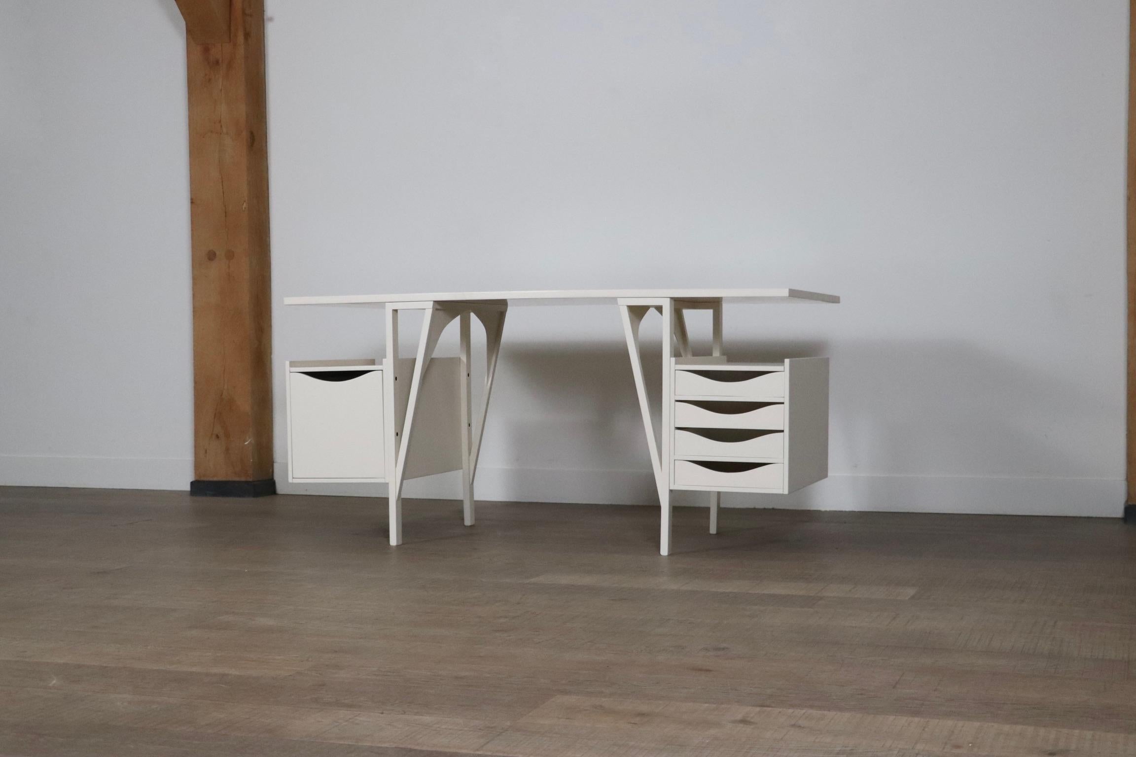 Achille Castiglioni Scrivania Quark BBB Bonacina, Italia, 1982 In condizioni buone a ABCOUDE, UT