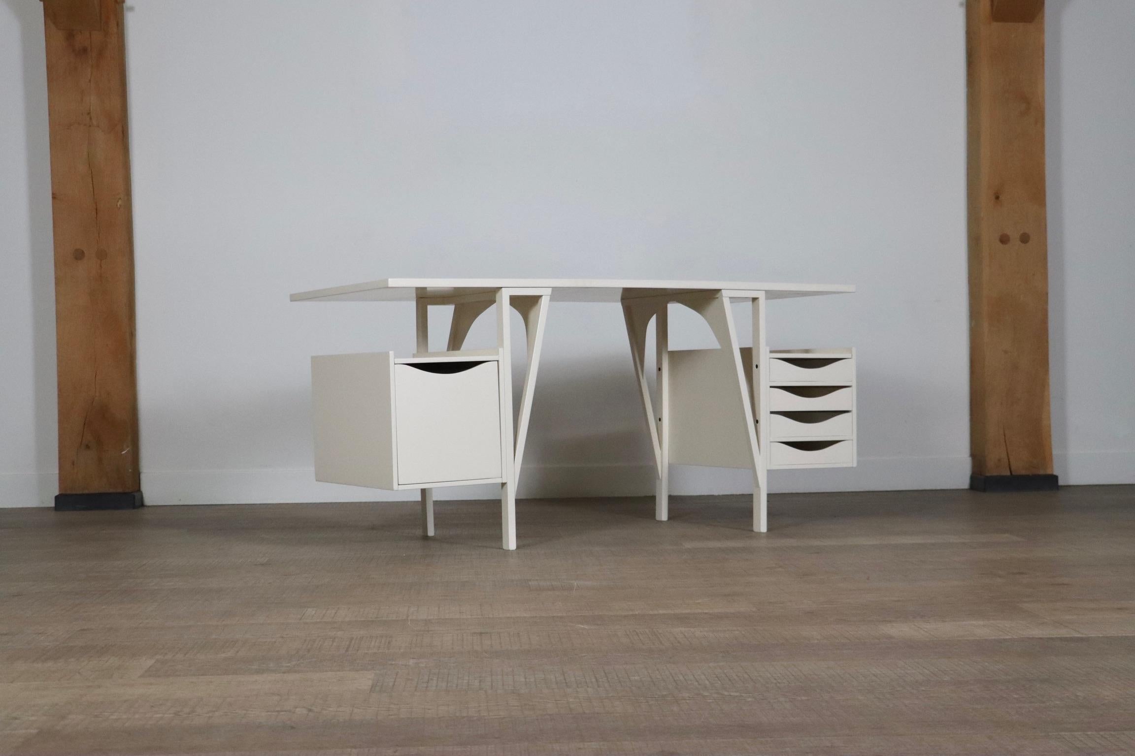 Faggio Achille Castiglioni Scrivania Quark BBB Bonacina, Italia, 1982