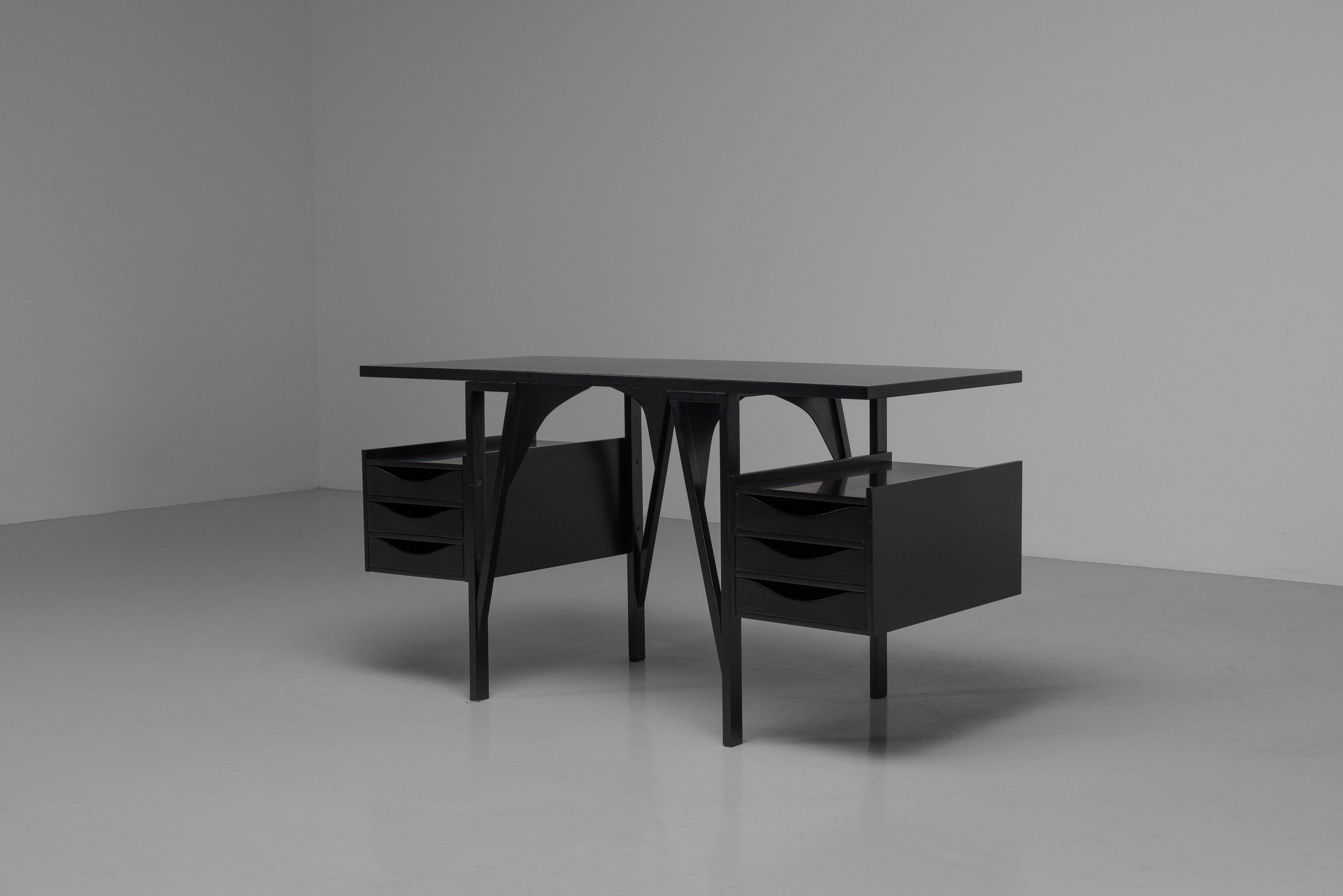 Fin du 20e siècle Bureau Achille Castiglioni BBB Bonacina Italie 1982