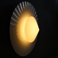 Achille Castiglioni, Riplissé, una lampada da parete o da soffitto, Flos, anni '80