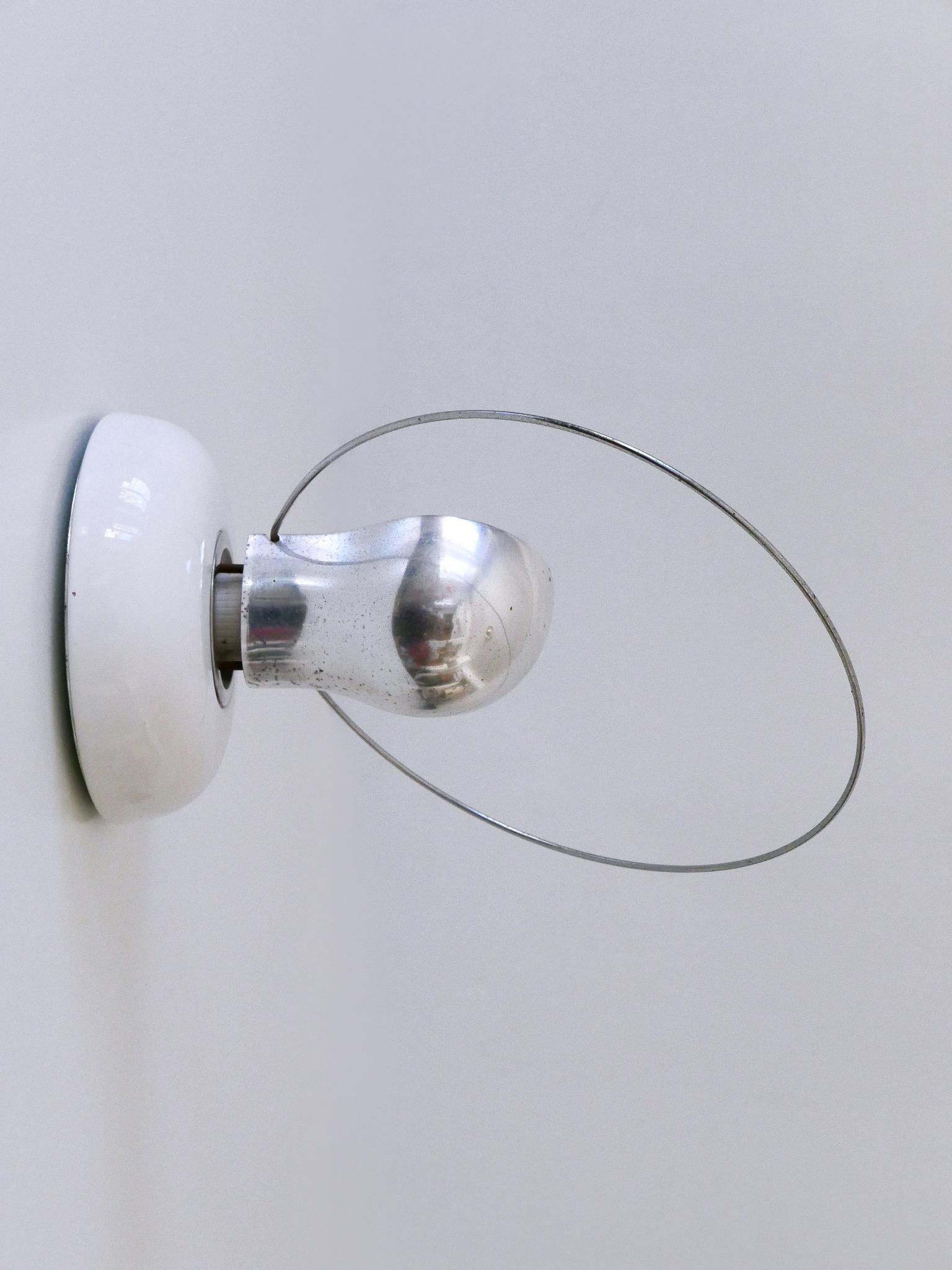 Mid-Century moderno Achille Castiglioni Sconce 'Bisbi' per Flos Italia anni '70 in vendita