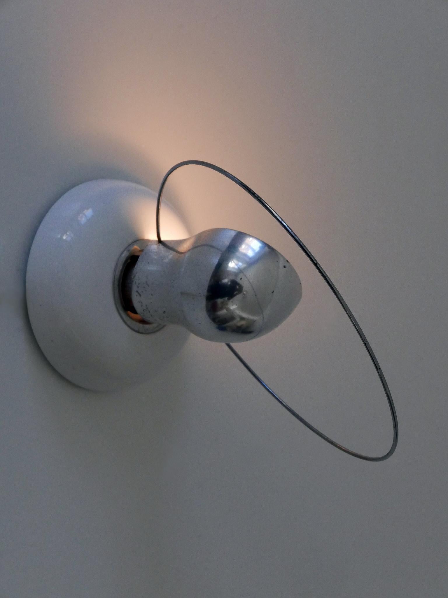 Italiano Achille Castiglioni Sconce 'Bisbi' per Flos Italia anni '70 in vendita