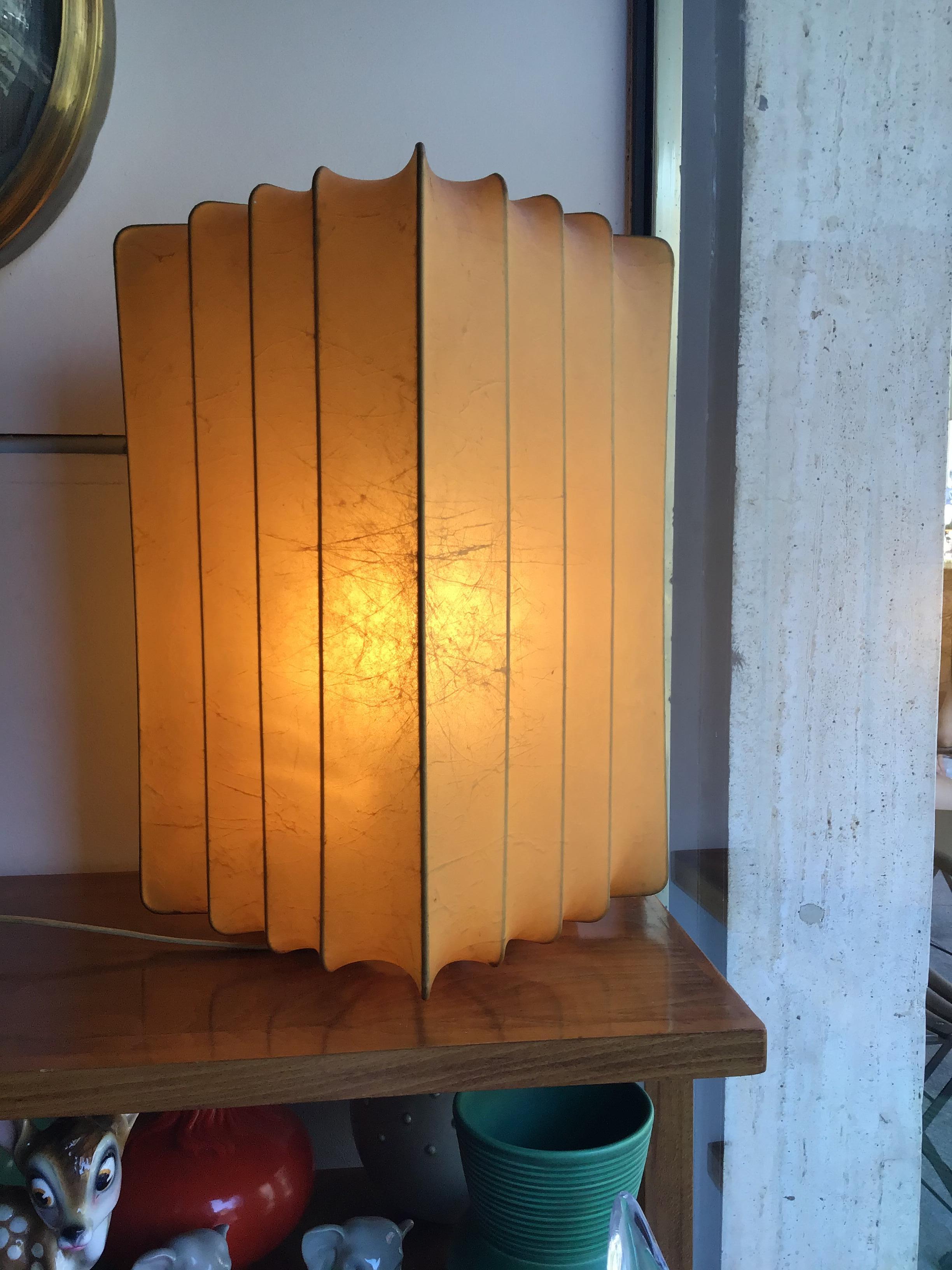 Mid-20th Century Achille Castiglioni Table Lamp 1965 Cocoon, Italy