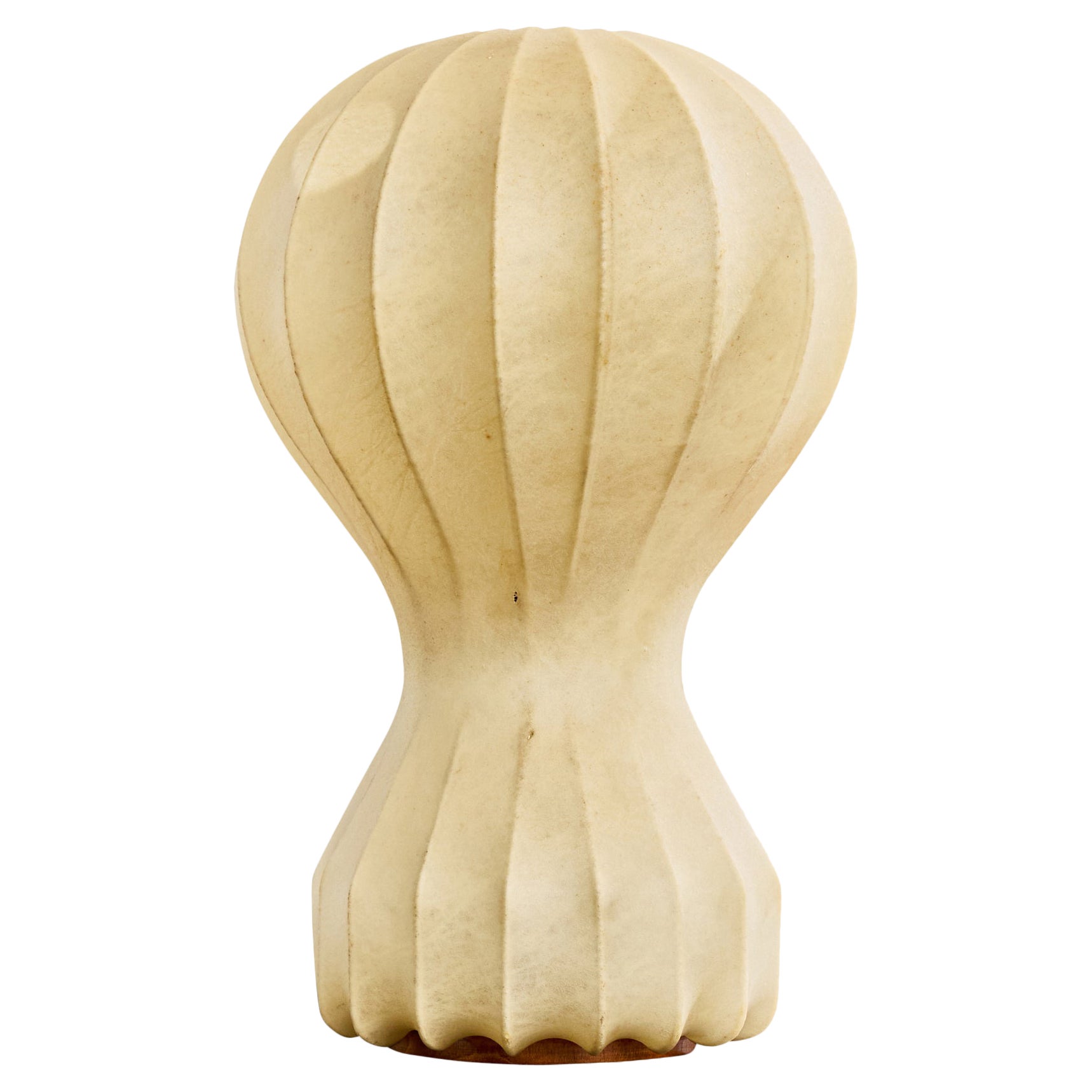 Achille Castiglioni, Table Lamp, Resin, Wood, Italy, 1960s en vente