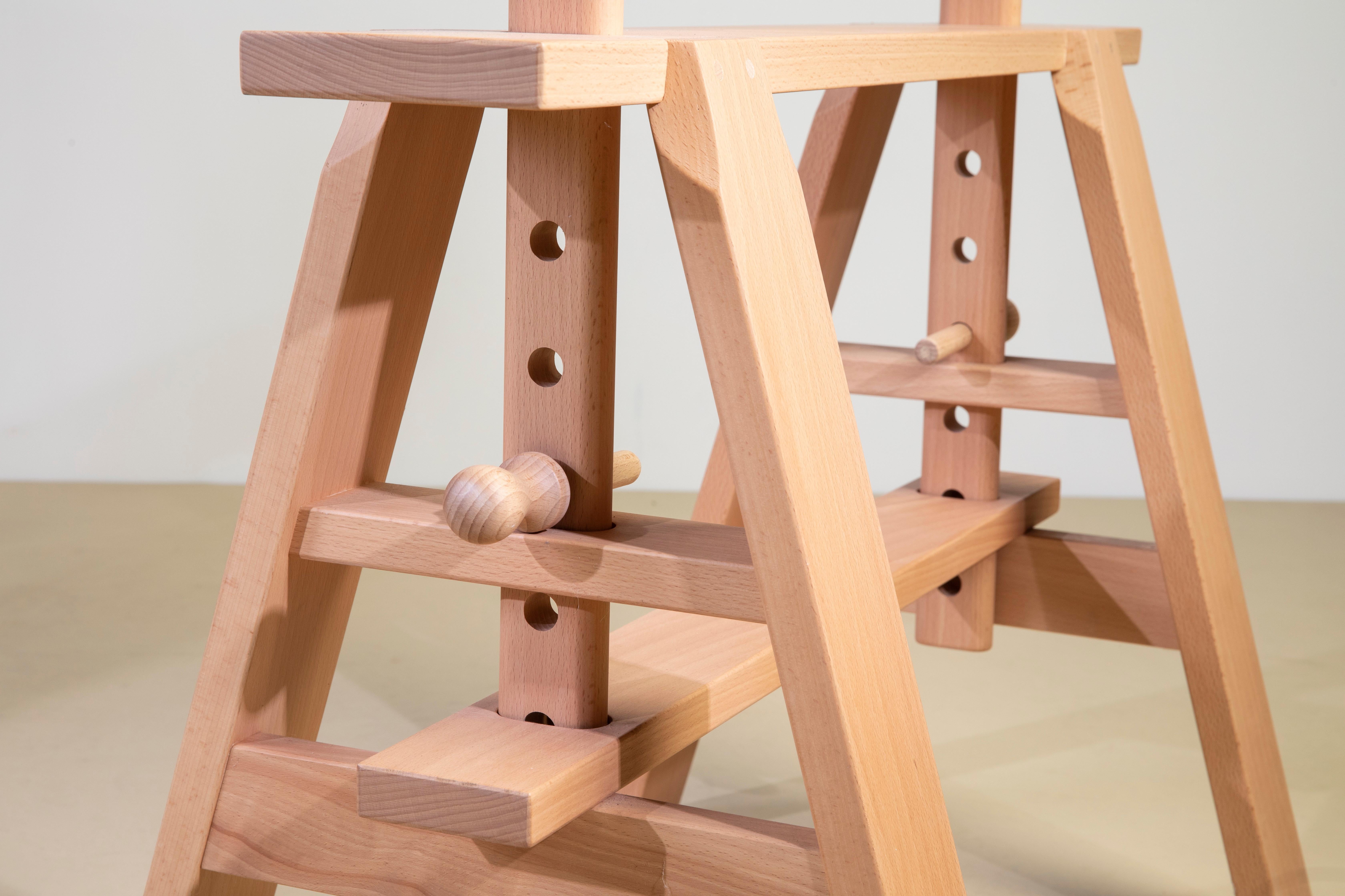 Italian Achille Castiglioni, 'Leonardo' adjustable work table, Zanotta, 1970s For Sale