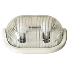 Achille Castiglioni Weiße "Noce" Steh- oder Tischleuchte von Flos, Italien 1960er Jahre