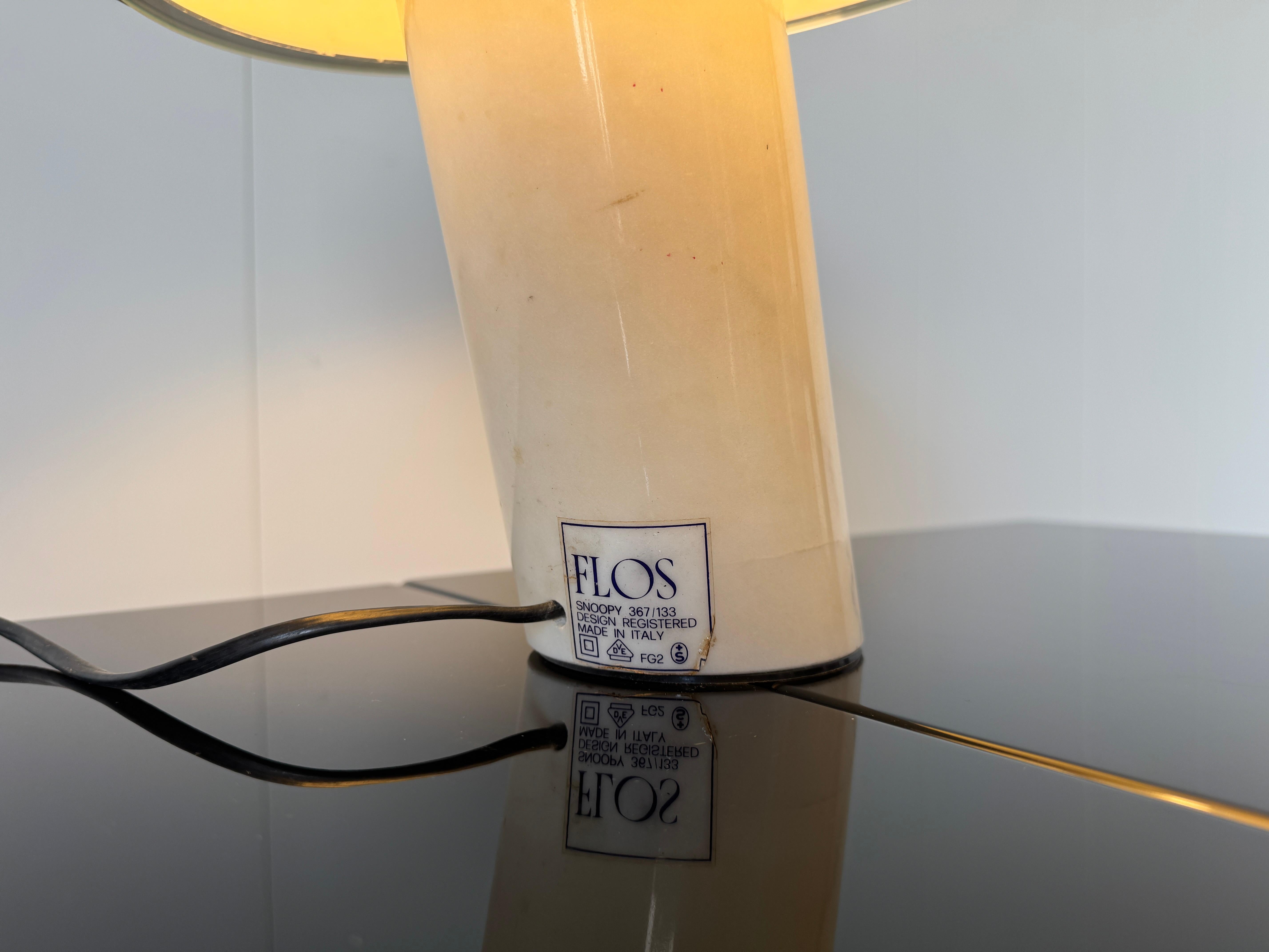 Achille e Piergiacomo Castiglioni, Lampada mod. Snoopy, prod. Flos anni '70 For Sale 5