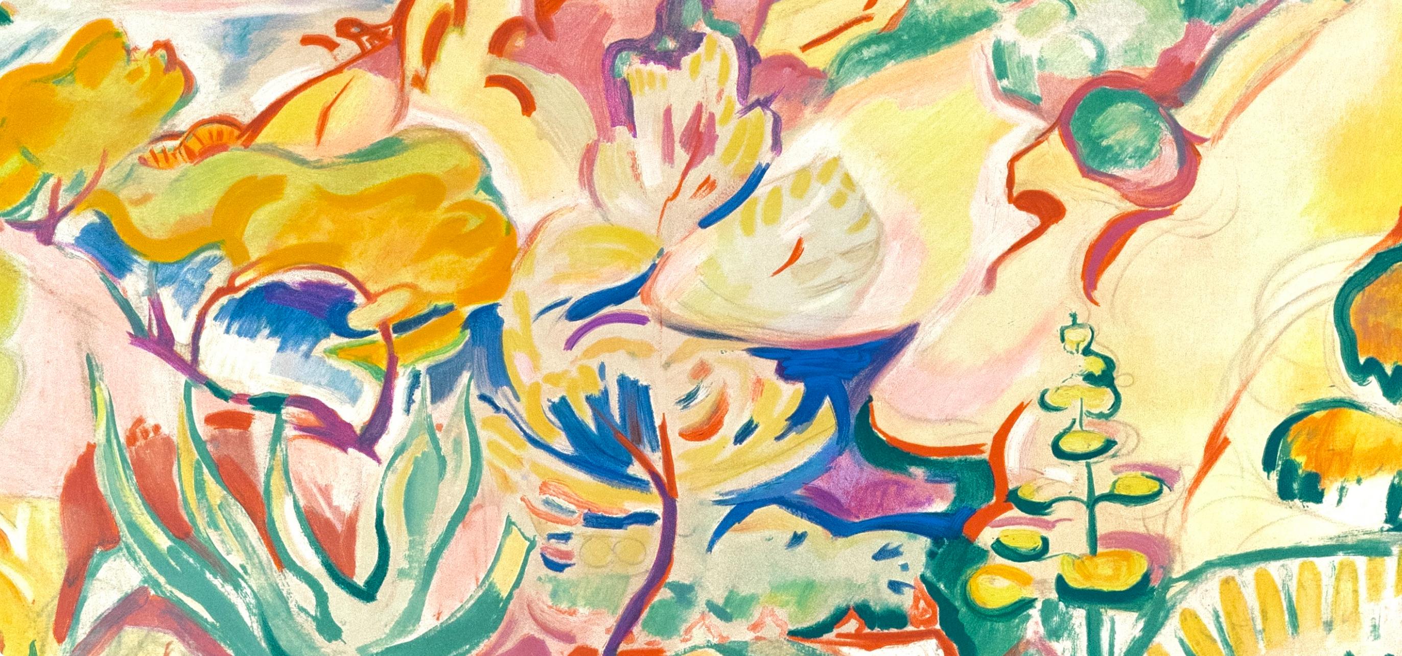 Achille-Emile Othon Friesz, Landscape at La Ciotat, Fauves, VII, 1972 (after) For Sale 1