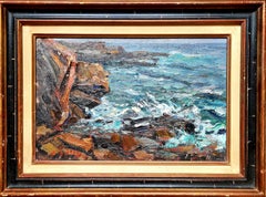 Expressionist Seascape, Bord de la Mer, Cassis, South of France