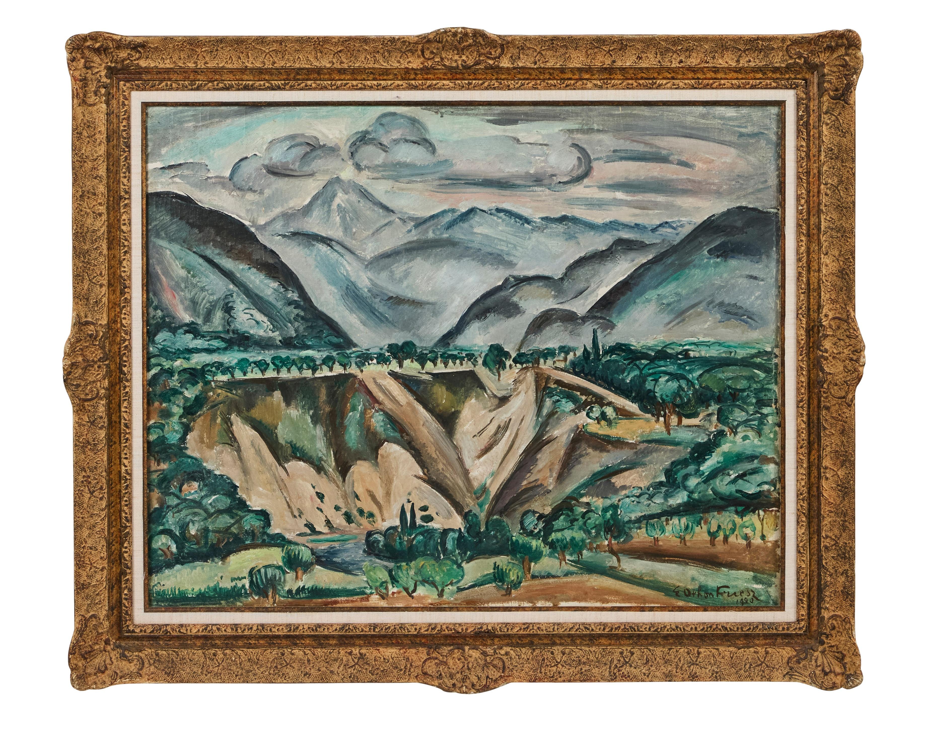 Landscape Painting di Achille-Émile Othon Friesz - Senza titolo