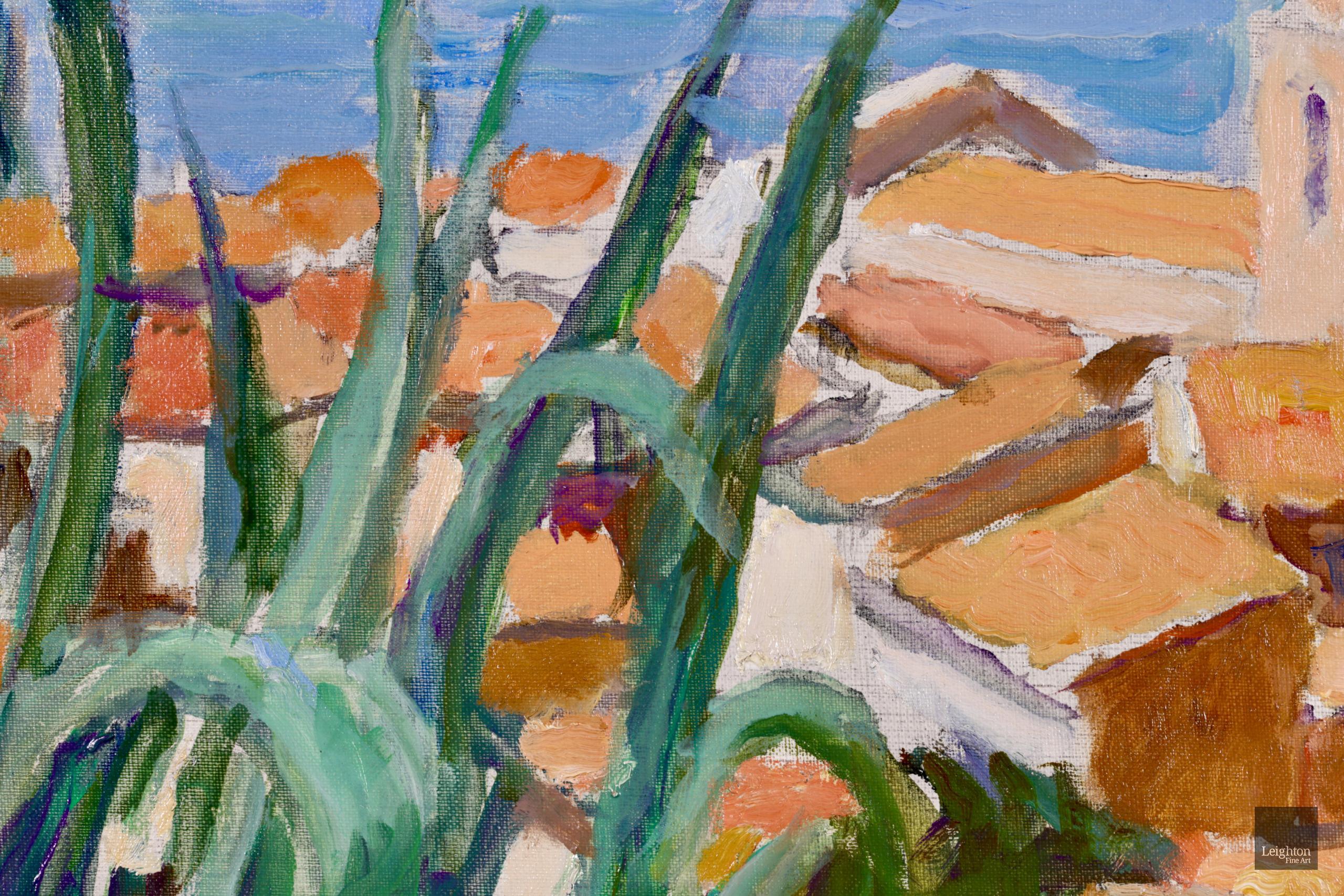 Vue de Saint Tropez - Post Impressionist Oil, Coastal Landscape by Othon Friesz 5