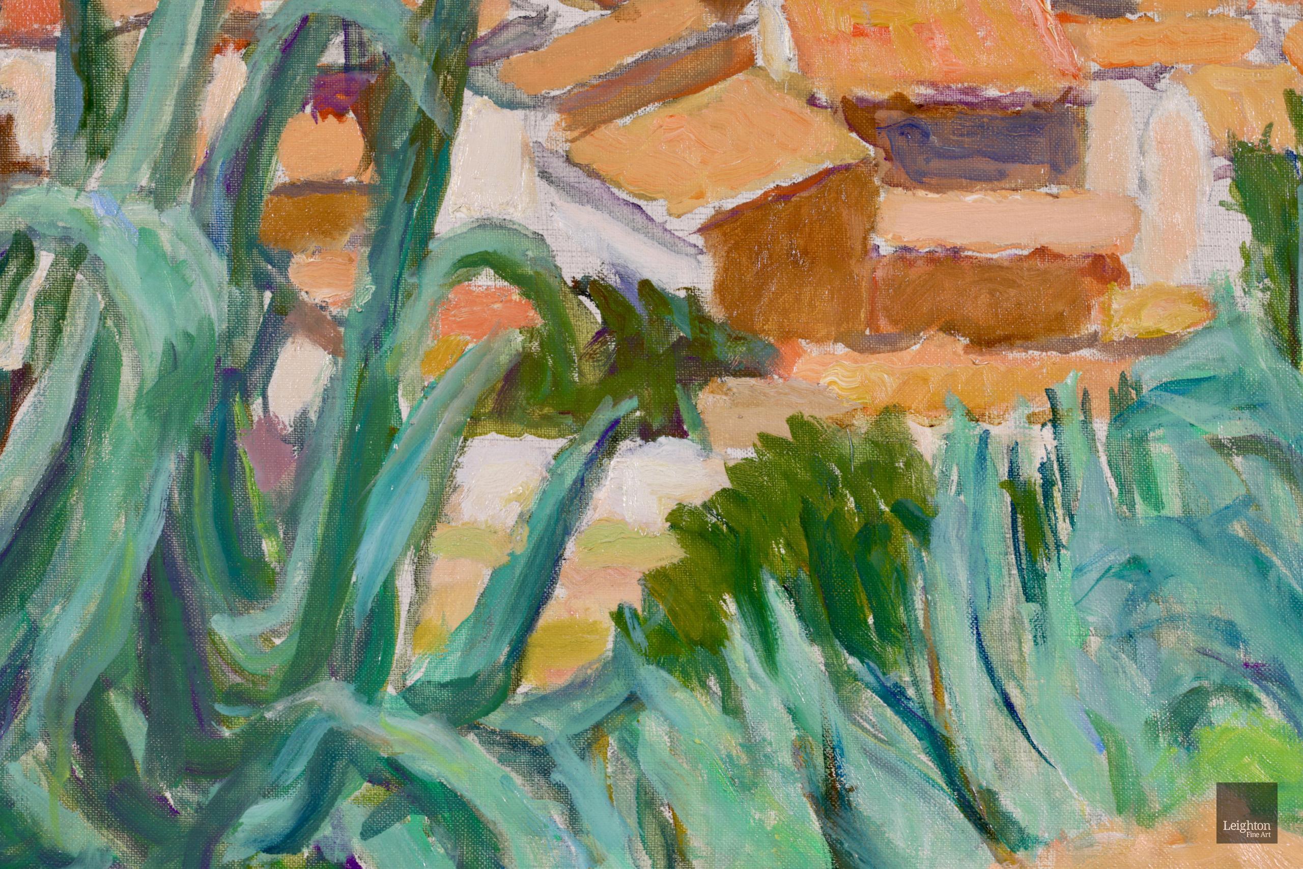 Vue de Saint Tropez - Post Impressionist Oil, Coastal Landscape by Othon Friesz 1