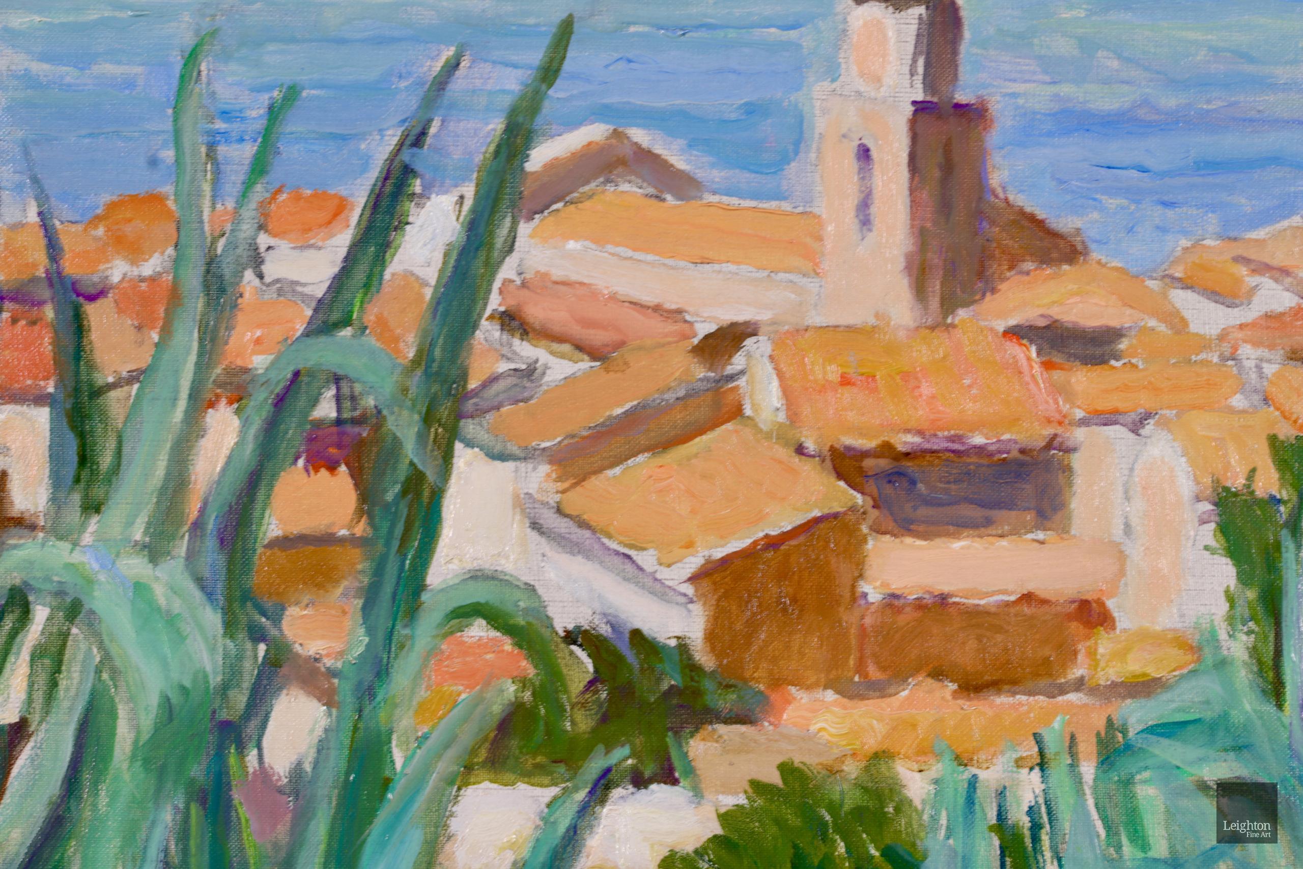 Vue de Saint Tropez - Post Impressionist Oil, Coastal Landscape by Othon Friesz 2