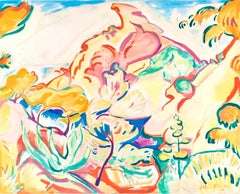 Pierre Othon Friesz, Paysage à La Ciotat, Fauves, The Collective Pierre Lévy (d'après)
