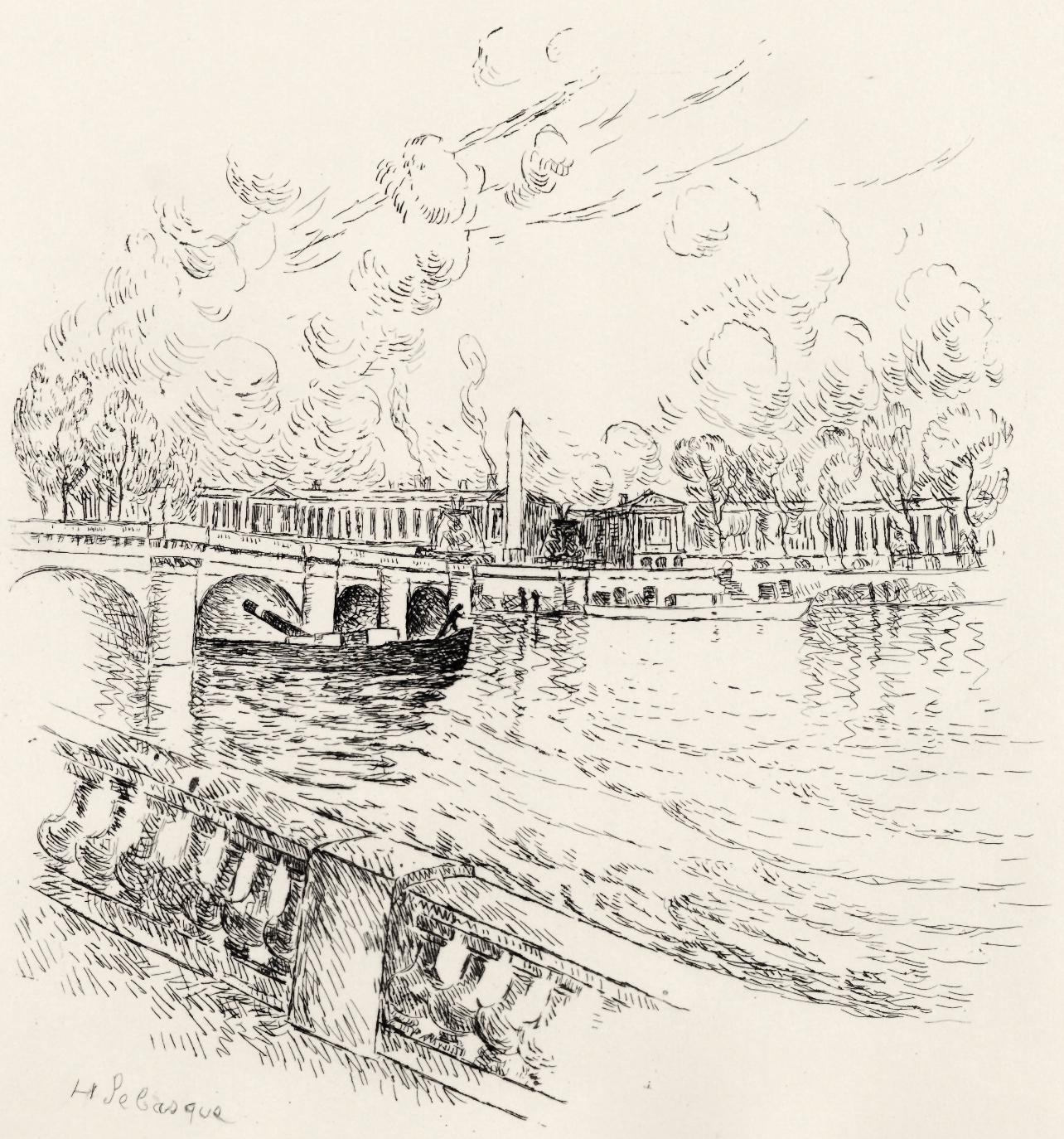 Quai d'Orsay, A La gloire à Paris, Henri Lebasque