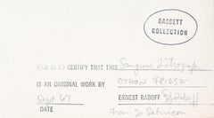 Standing Nude 1949 Sanguine Lithograph