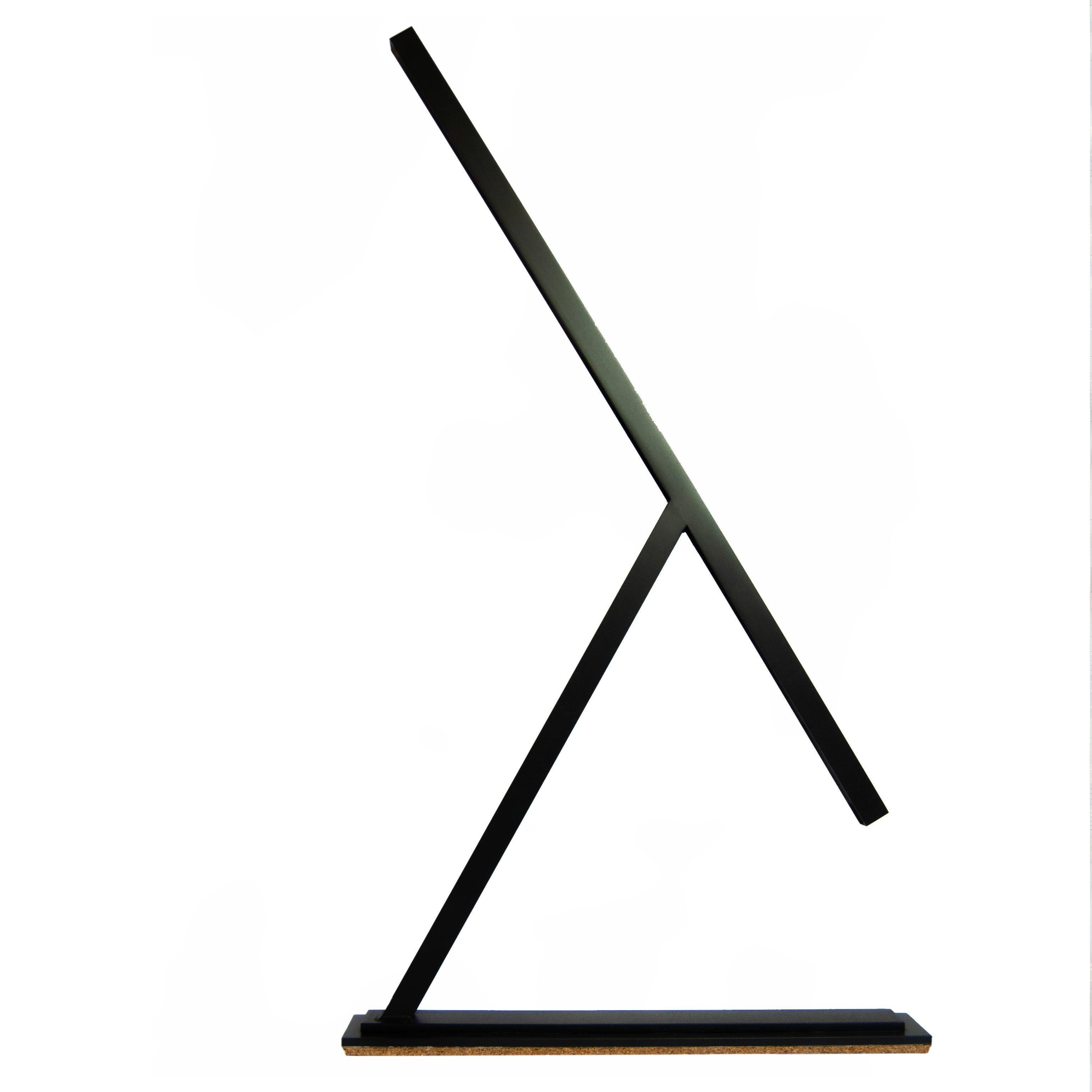 Achille Handmade Table Lamp Minimalist Aluminum Design Soft Diffused Light For Sale 5